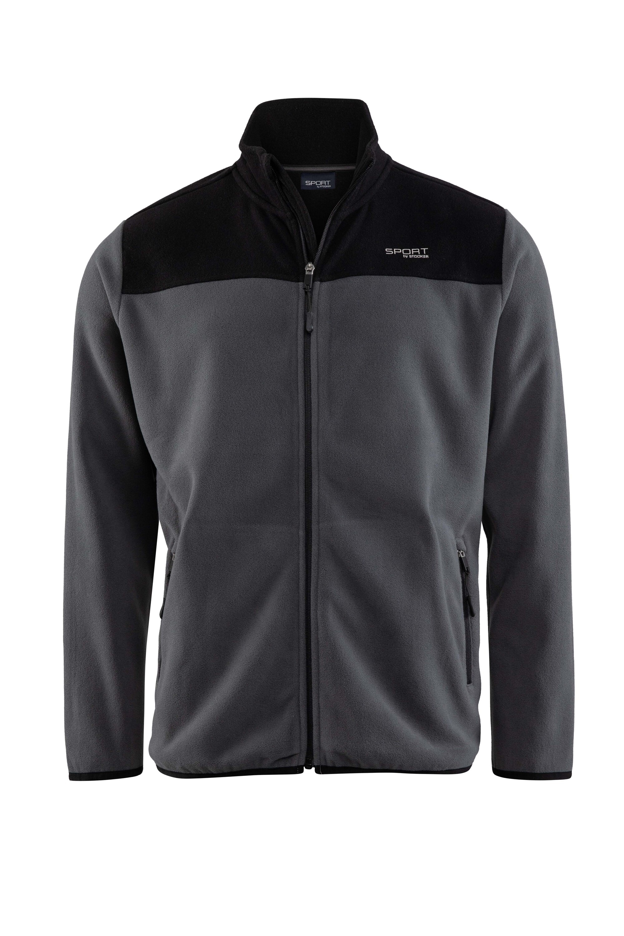 Stooker Men Sweatjacke »JOEL Fine Fleecejacke«, Sherpa fleece Straight Fit Casual Sherpa für Herren