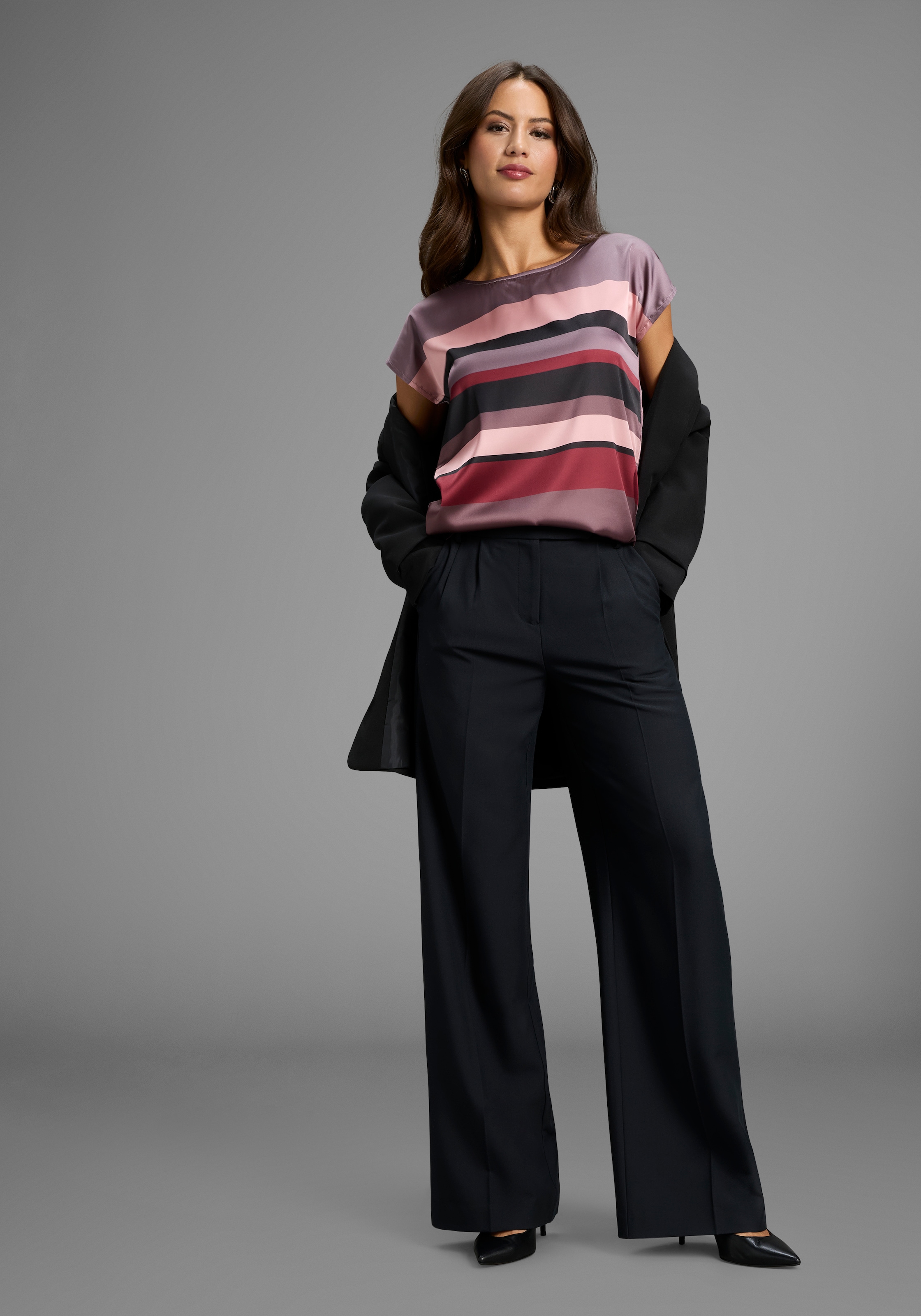 Laura Scott Shirtbluse, in modischem Streifen-Design - NEUE FARBEN