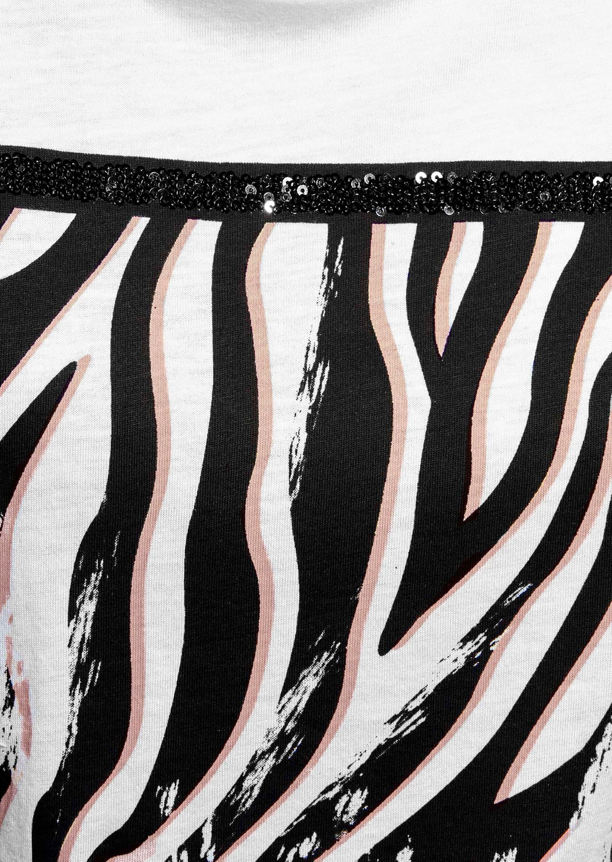 MADELEINE Kurzarmshirt »Shirt Rundhals-Shirt mit platziertem Druck«