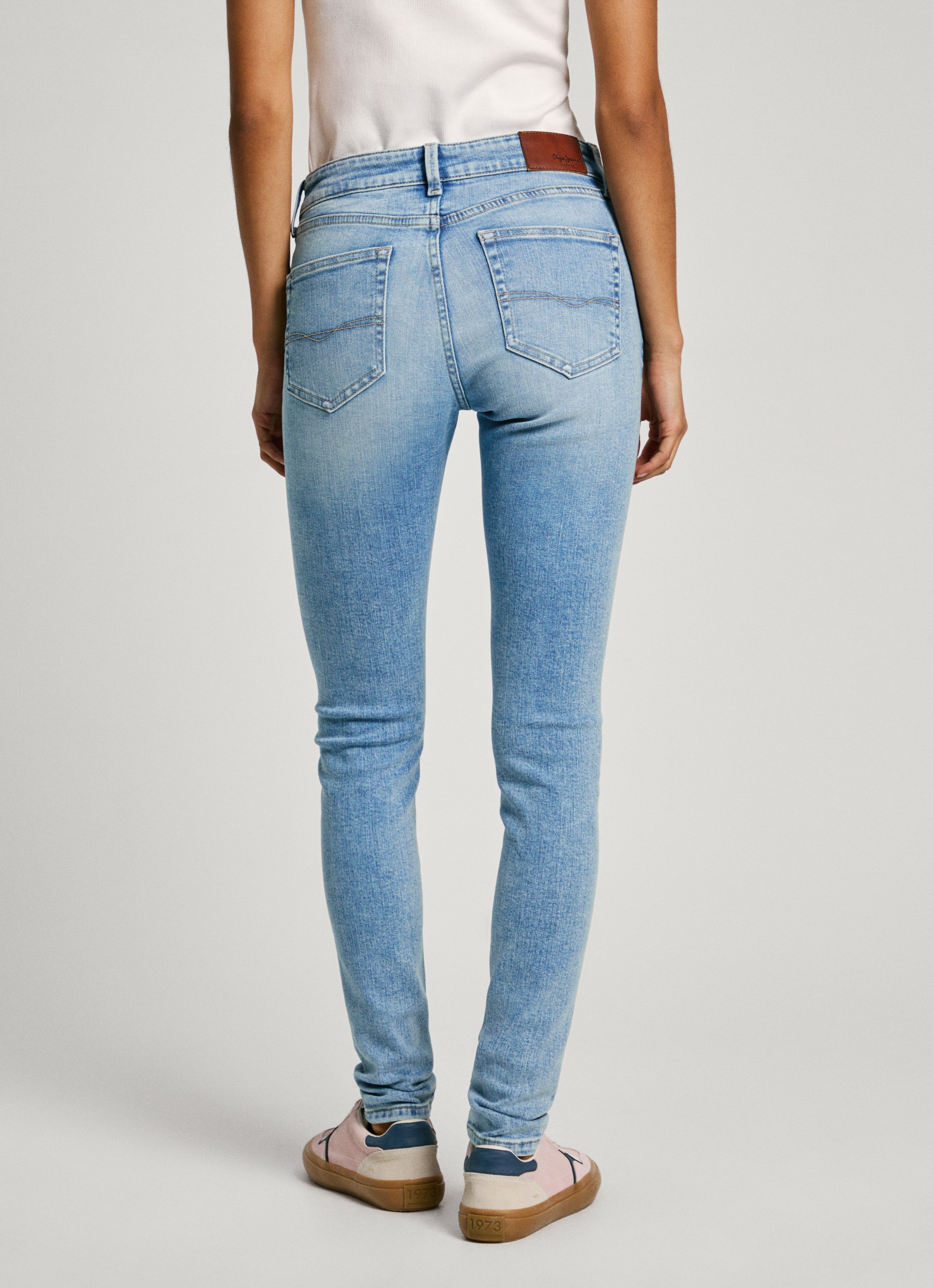 Pepe Jeans Skinny-fit-Jeans SKINNY JEANS LW in verschiedenen Waschungen günstig online kaufen