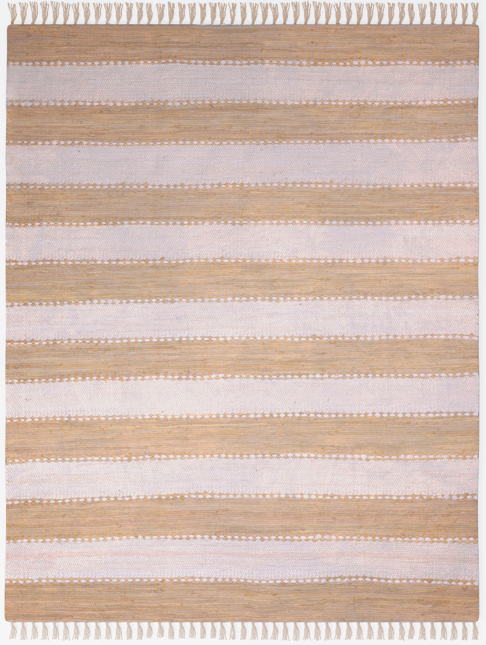 OTTO home Teppich "Benja" rechteckig 10 mm Höhe Handweb Teppich, gestreift, günstig online kaufen