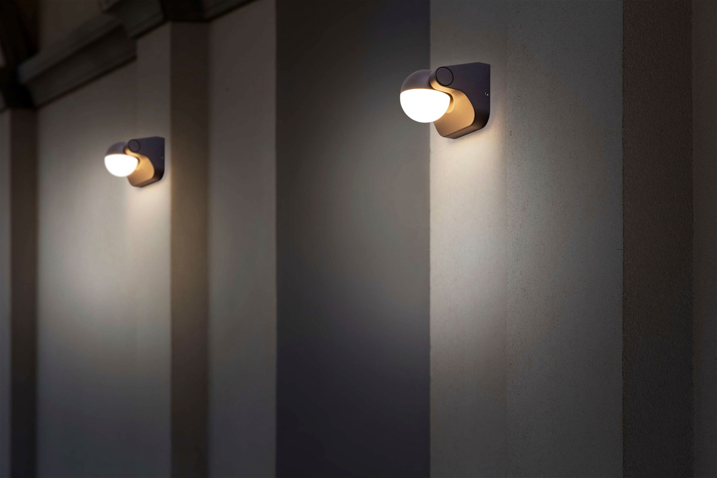 näve LED Außen-Wandleuchte »Pallas«, 1 flammig, schwenkbar anthrazit warmweißes Licht incl. LED IP 54