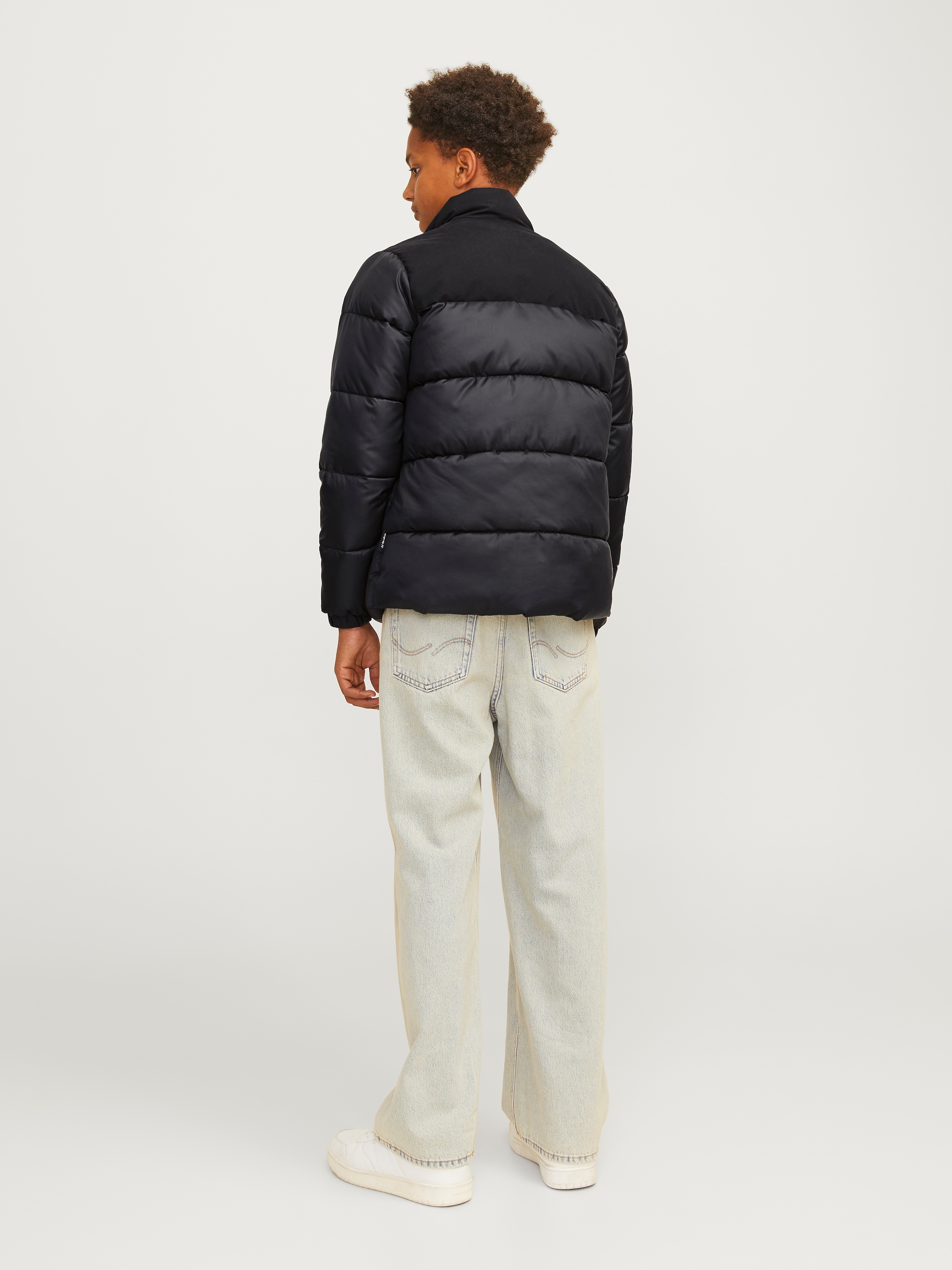 Jack & Jones Junior Outdoorjacke »JJMOON STAND COLLAR PUFFER JNR«, ohne Kapuze