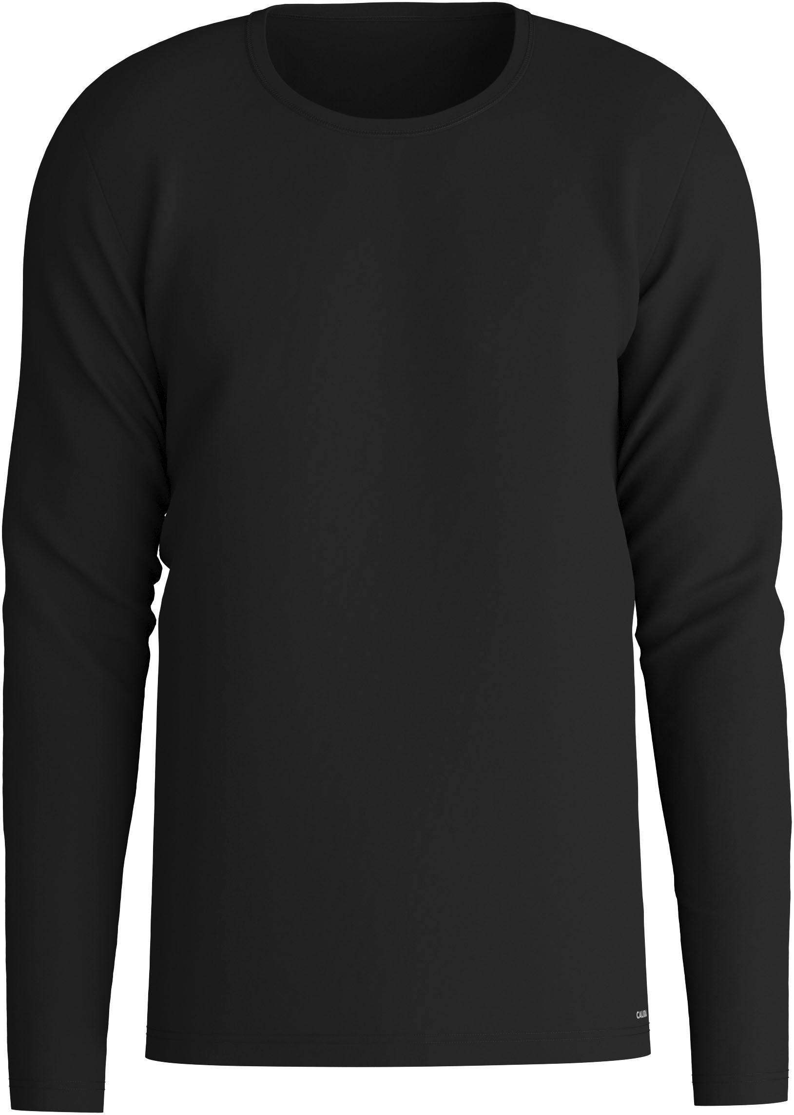CALIDA Langarmshirt "Cotton Code", Rundhals-Ausschnitt, Single Jersey, form günstig online kaufen