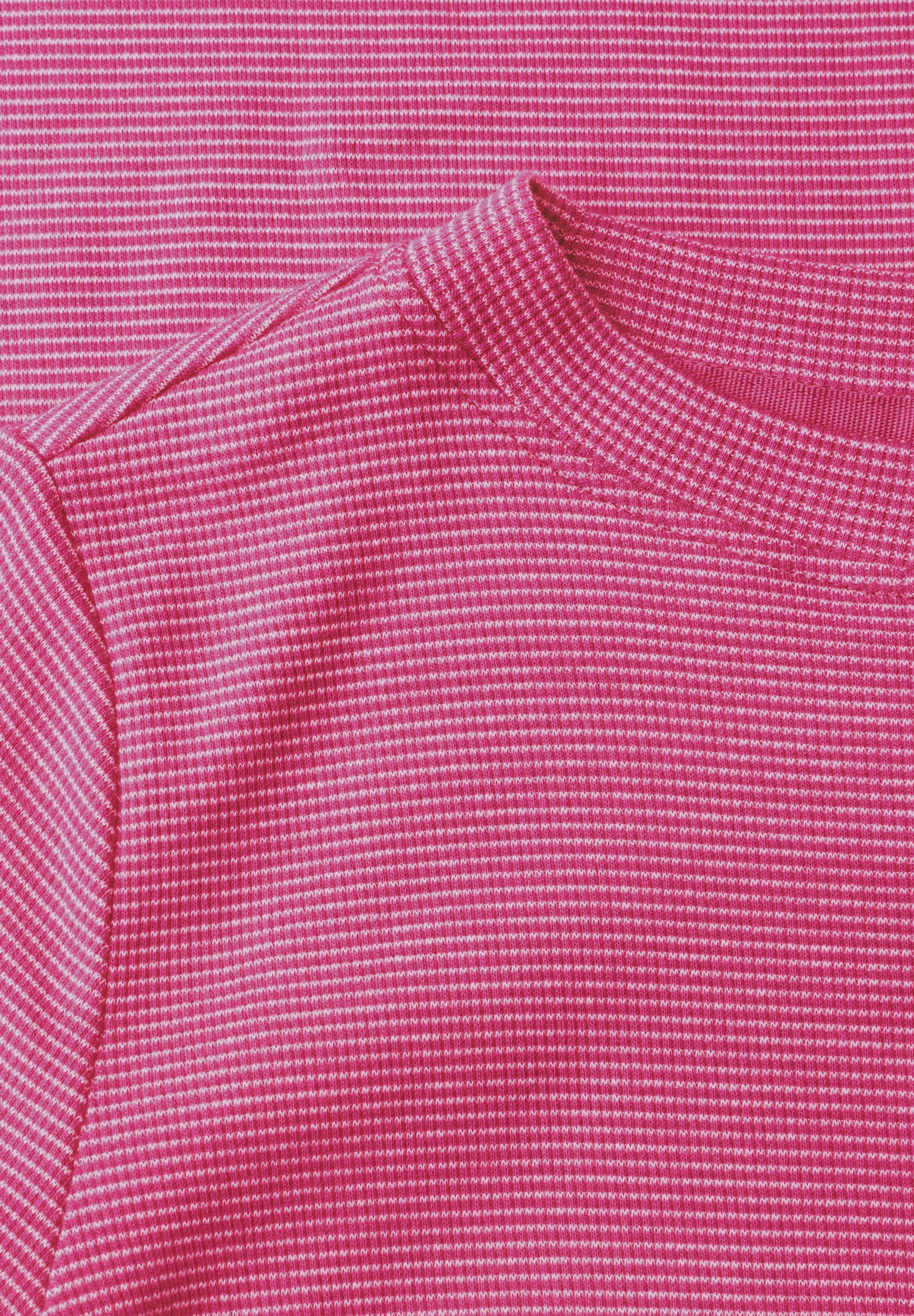 Cecil Langarmshirt Shirt mit schmalem Streifenmuster