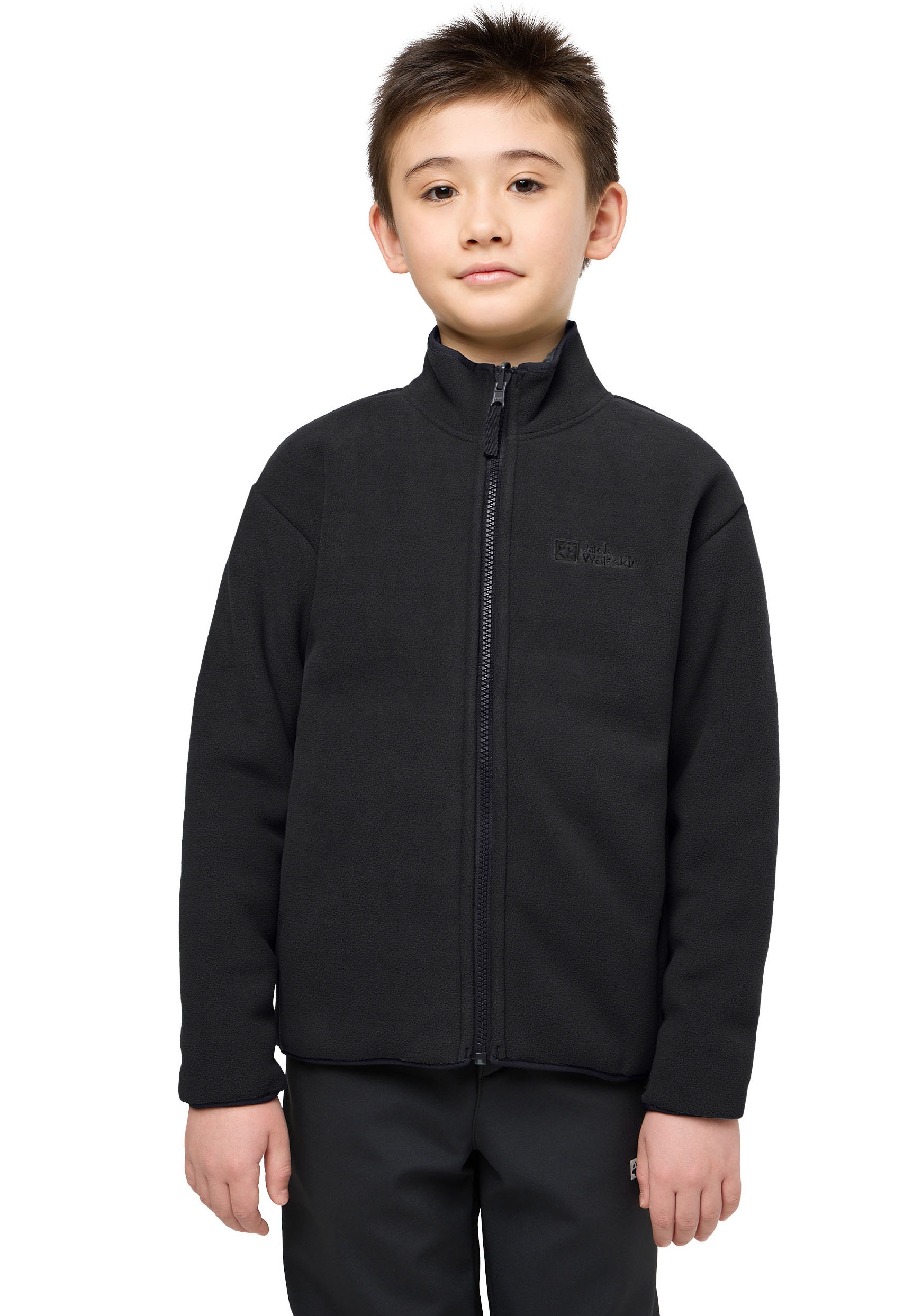 Jack Wolfskin 3-in-1-Funktionsjacke "3in1 Jacke SNOWCURL" mit Kapuze mit herausnehmbarer Fleecejacke, wasserdicht, atmungsaktiv