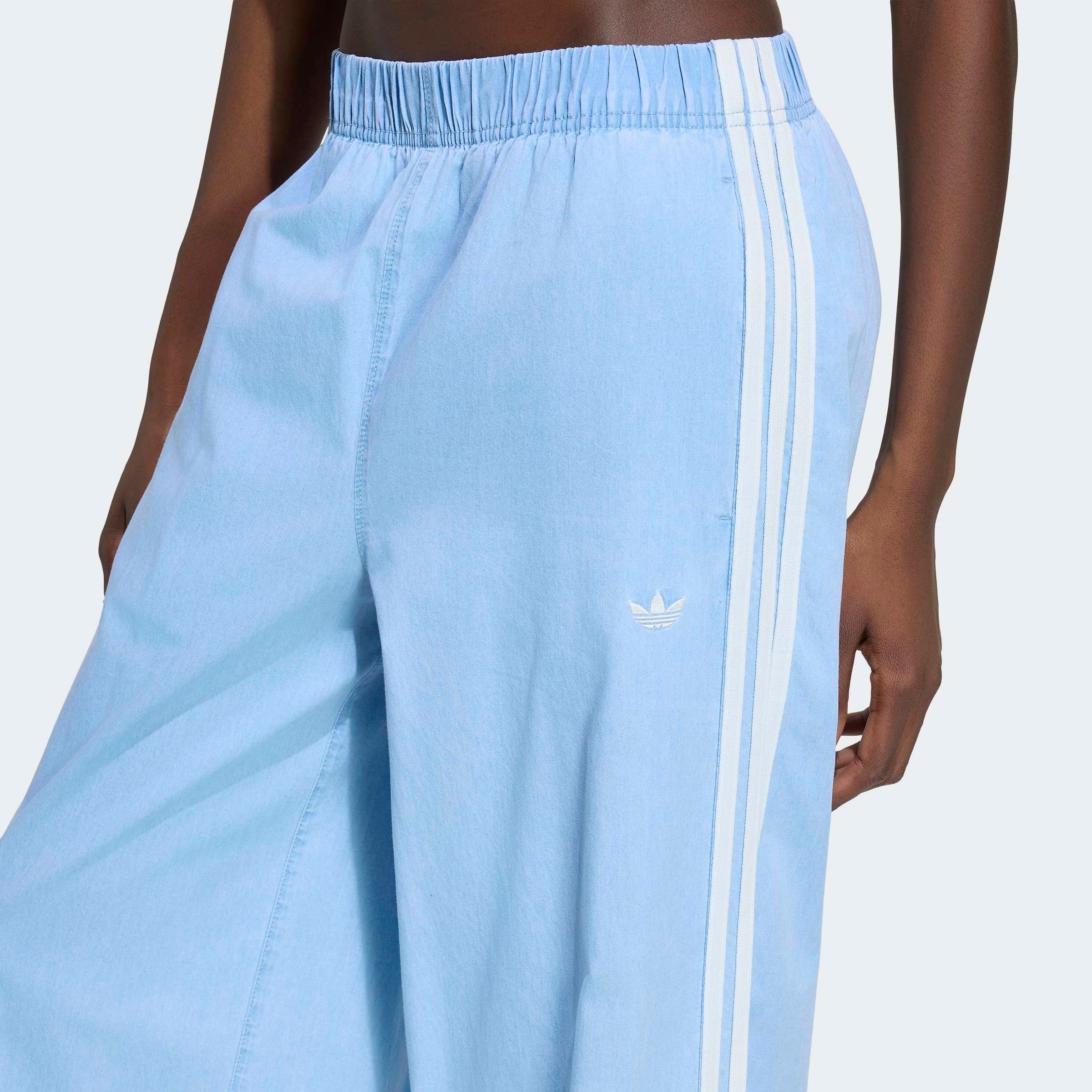 adidas Originals Sporthose »DENIM WIDE LEG«  Locker geschnittene Jeans für lässigen Style