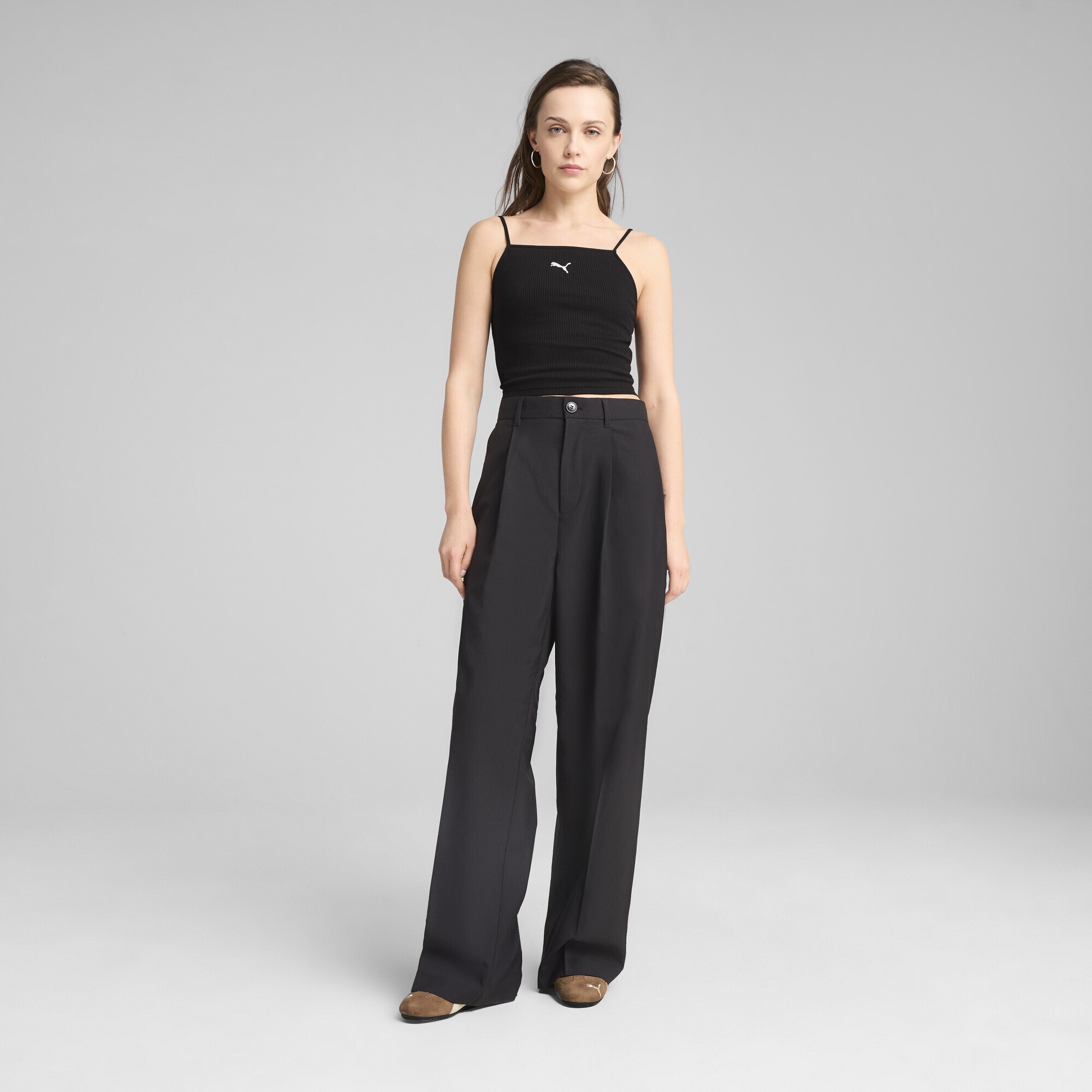 PUMA Tanktop "WARDROBE ESS Geripptes Tanktop Damen" günstig online kaufen