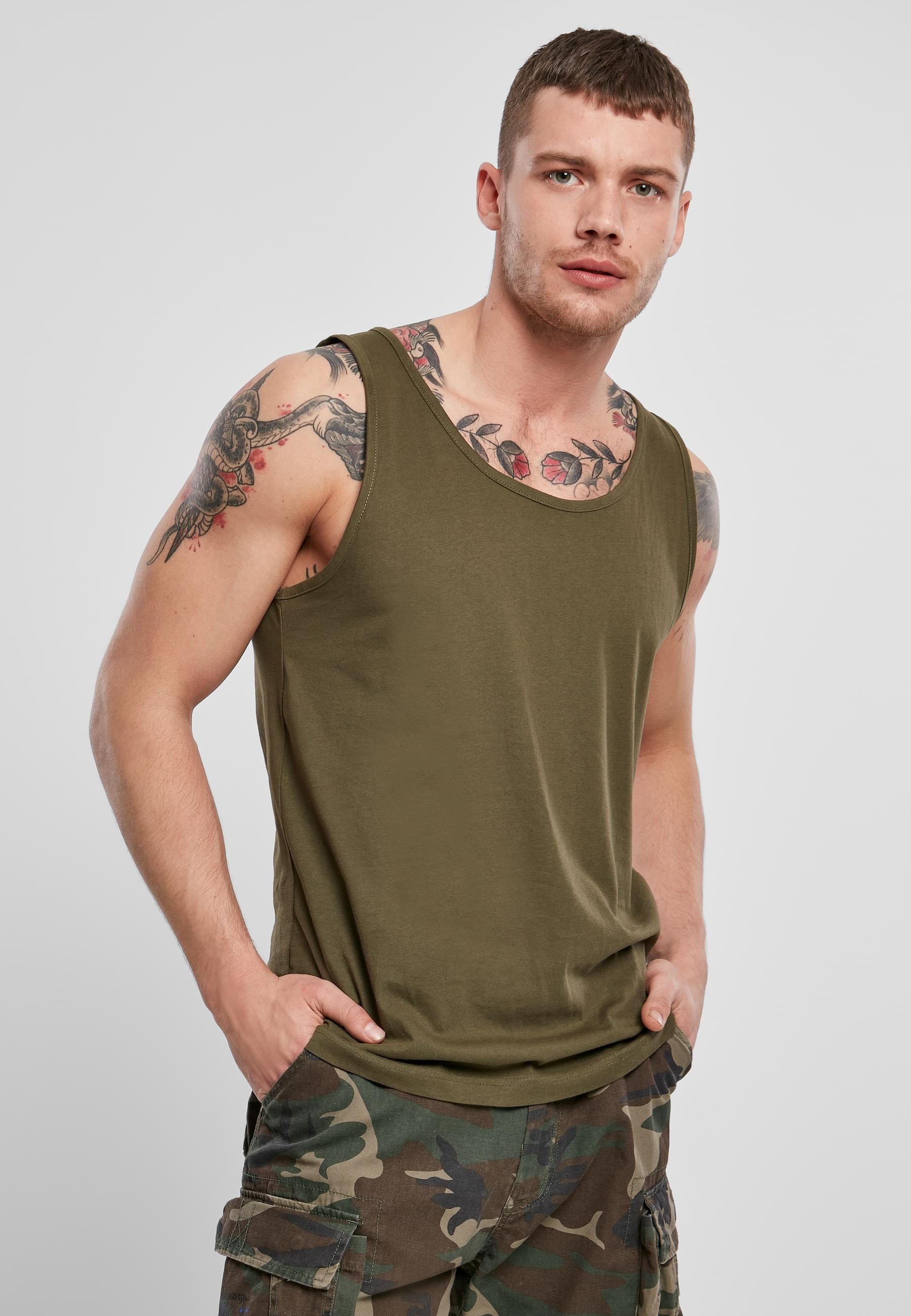 Brandit Tanktop »Brandit Herren Tank Top«, (1 tlg.)