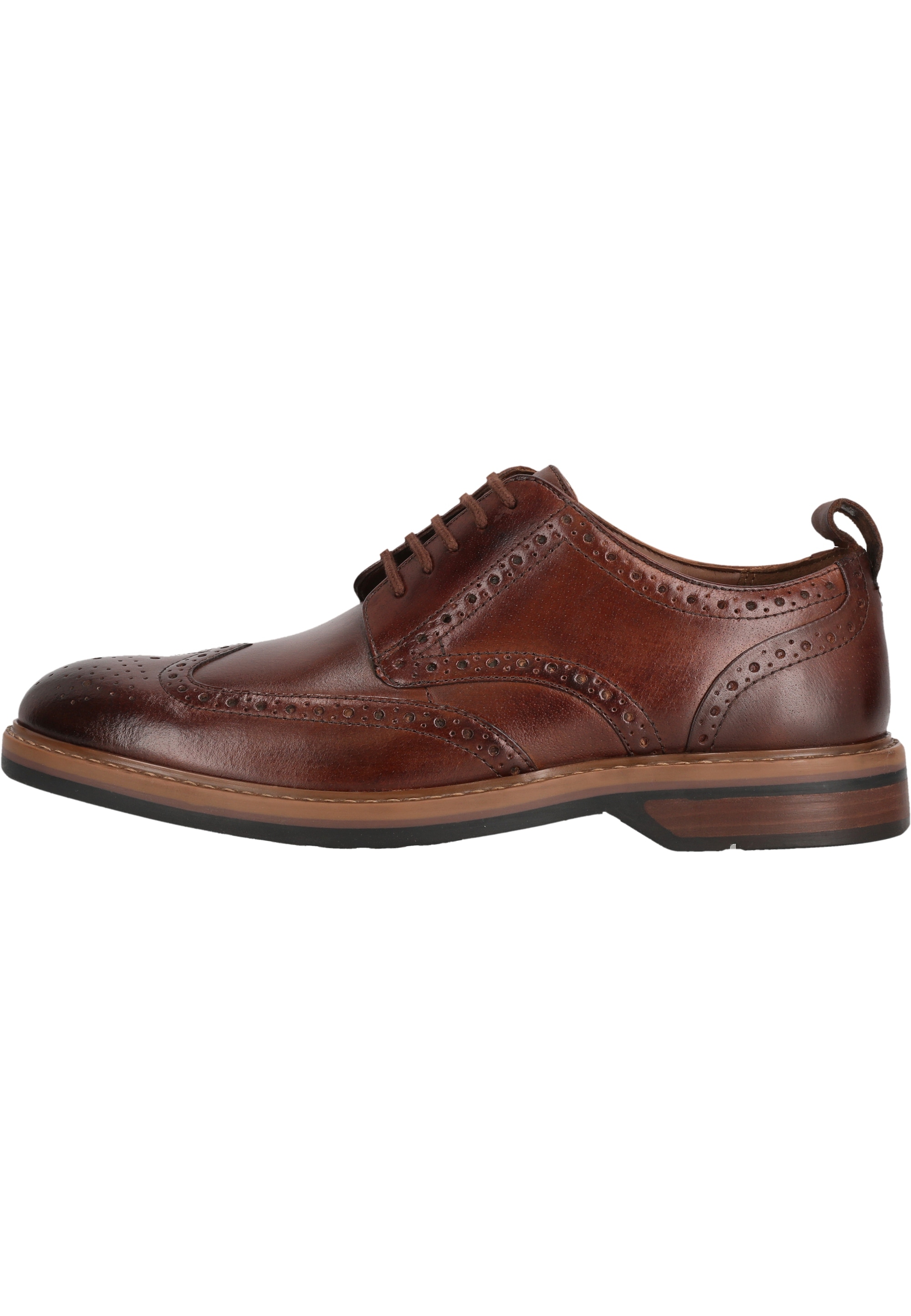 Clarks Schnürschuh »Aldwin Limit«, in hangefertiger Qualität