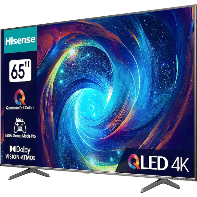 Hisense QLED-Fernseher »65E7KQ PRO«, 164 cm/65 Zoll, 4K Ultra HD, Smart-TV  | BAUR