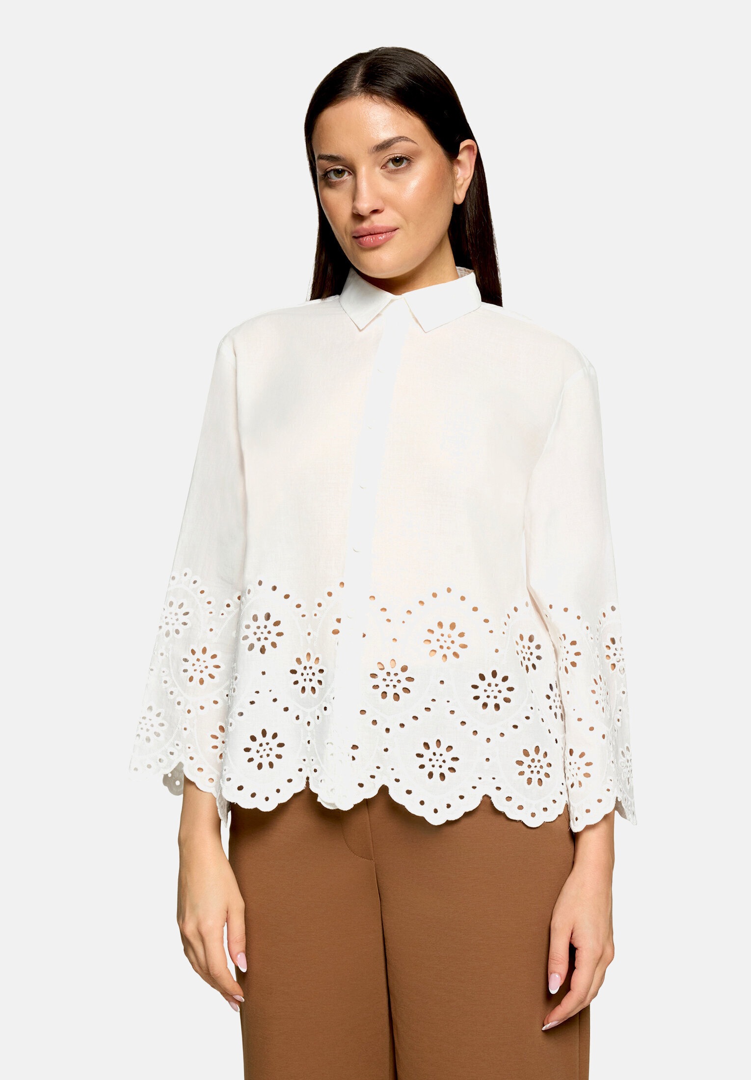 Betty Barclay Spitzenbluse »Damen mit Schmuckkanten«