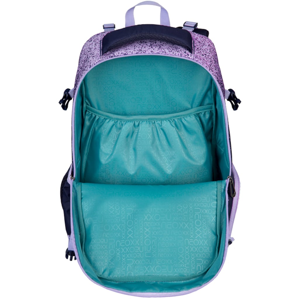 neoxx Schulrucksack »Active, Glitterally perfect«, reflektierende Details