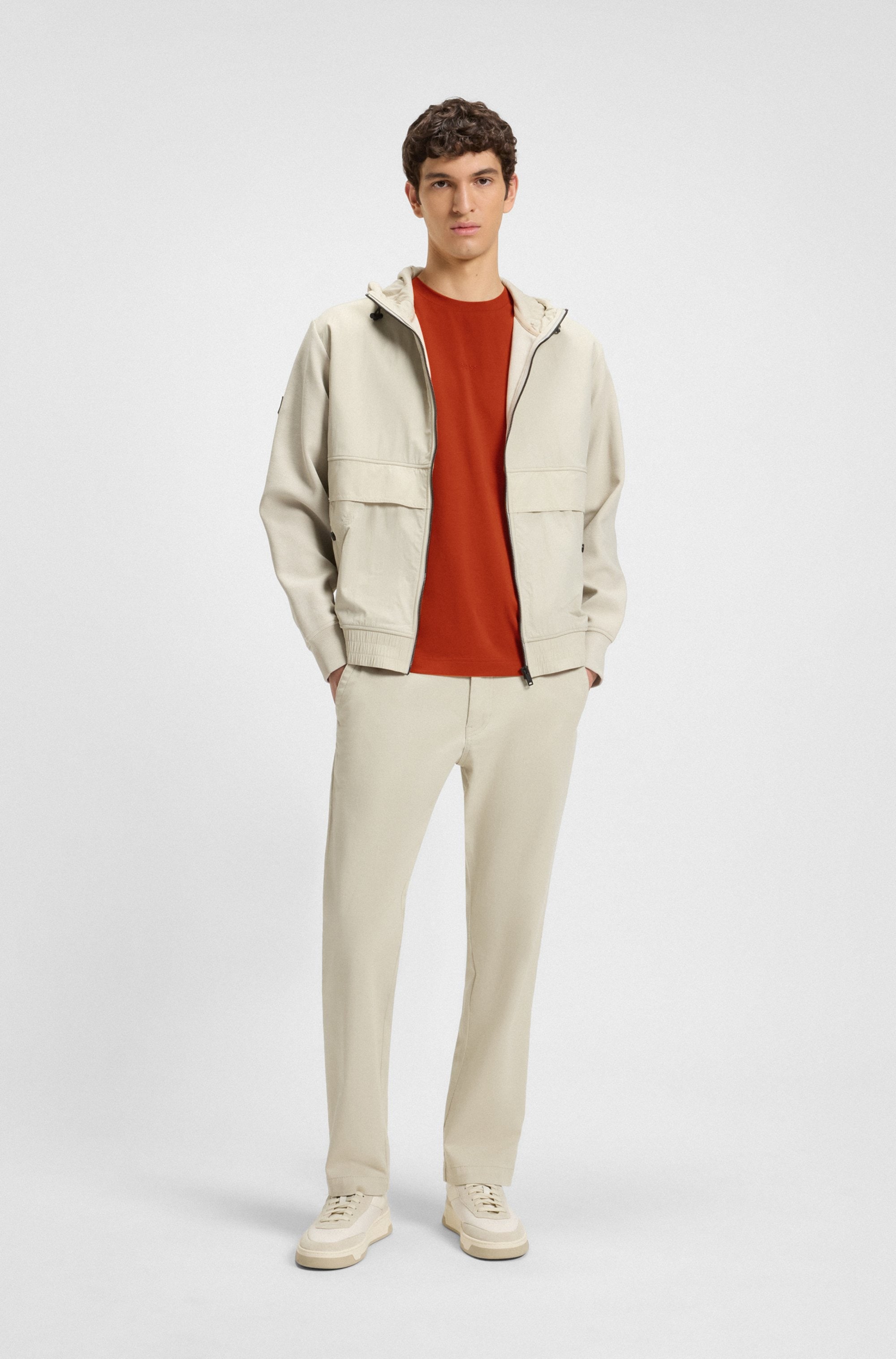 BOSS ORANGE T-Shirt »TChup« mit Rundhalsausschnitt