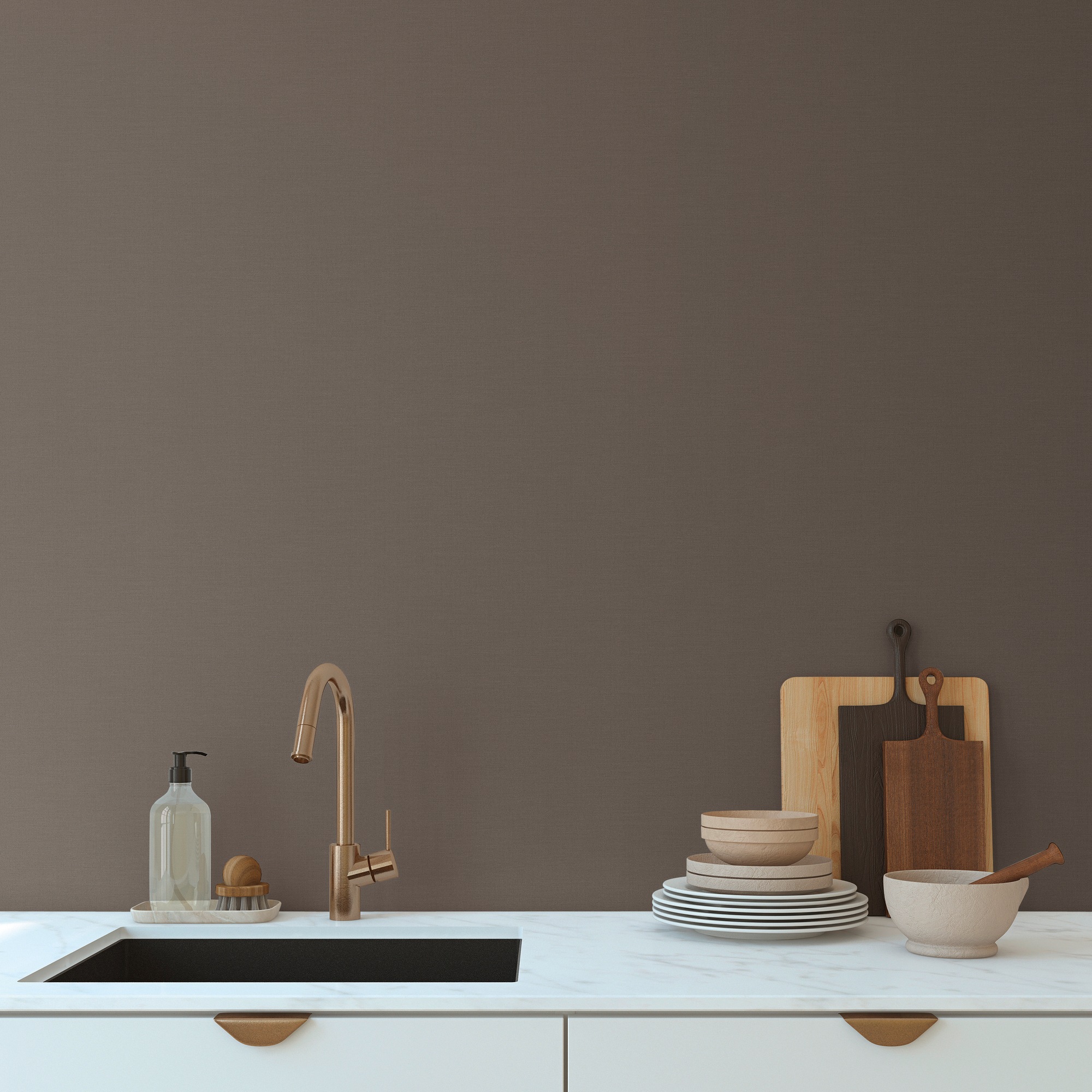 living walls Vliestapete »Dschungel-Tapete Bunte Blattoptik tropisch Vlies« matt glatt