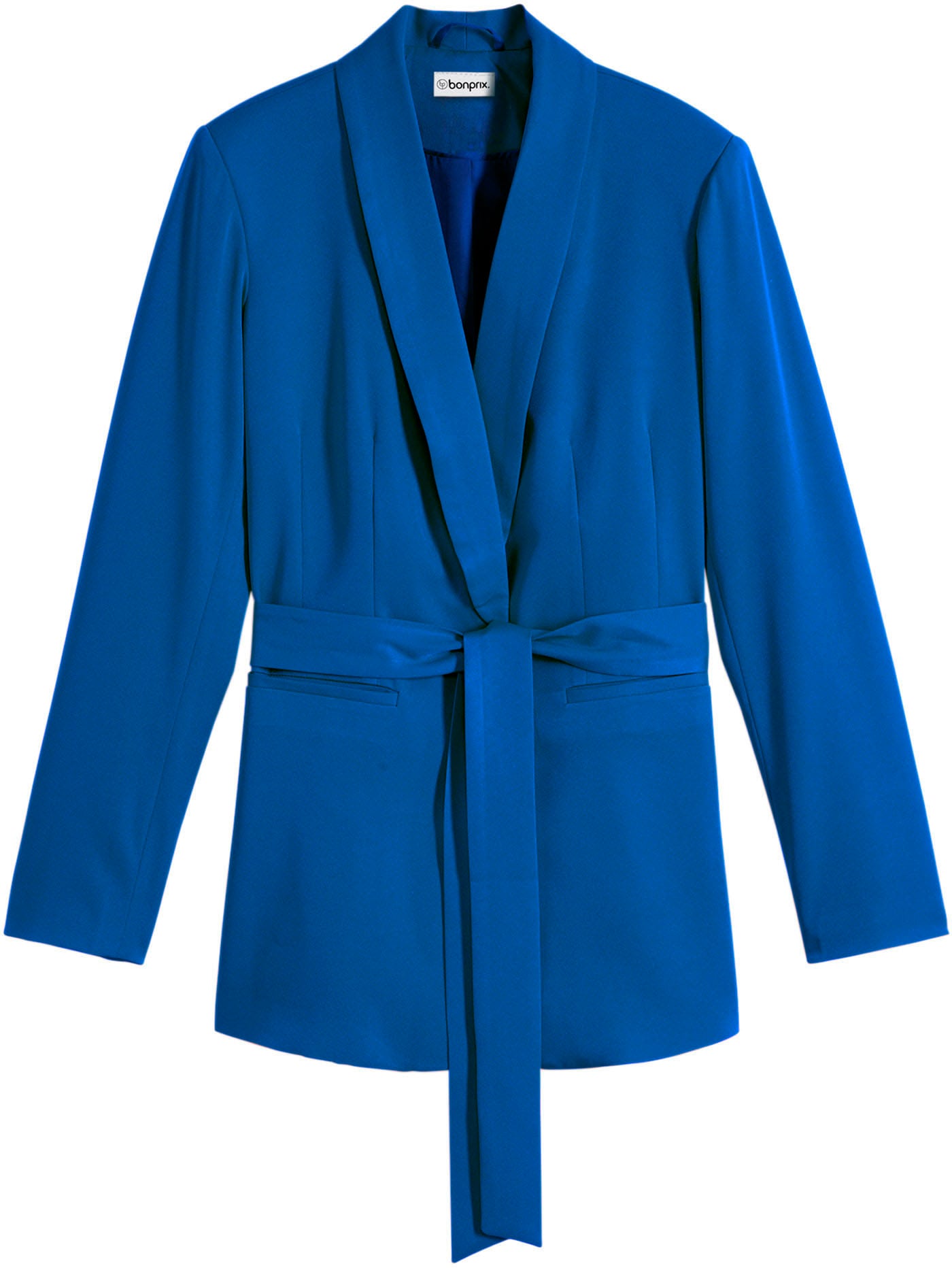 bonprix Jackenblazer »Blazer« für stilvollen Auftritt, mit Schalkragen, aus Polyester und Elasthan