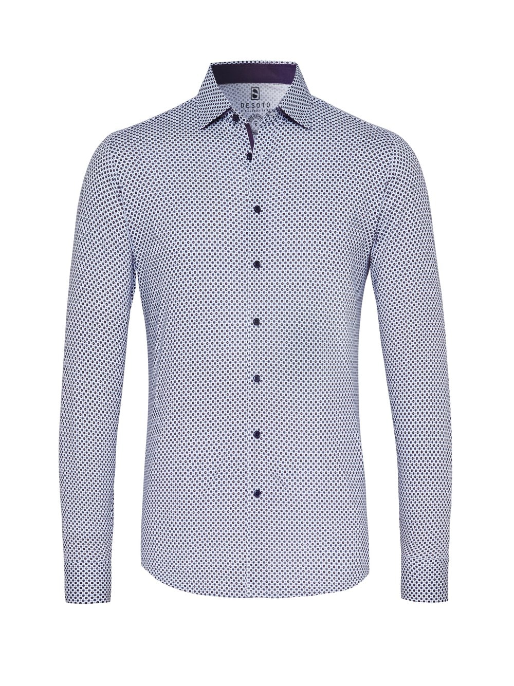 DESOTO Businesshemd »Casual Kent 1/1«, Mit Minimal Print