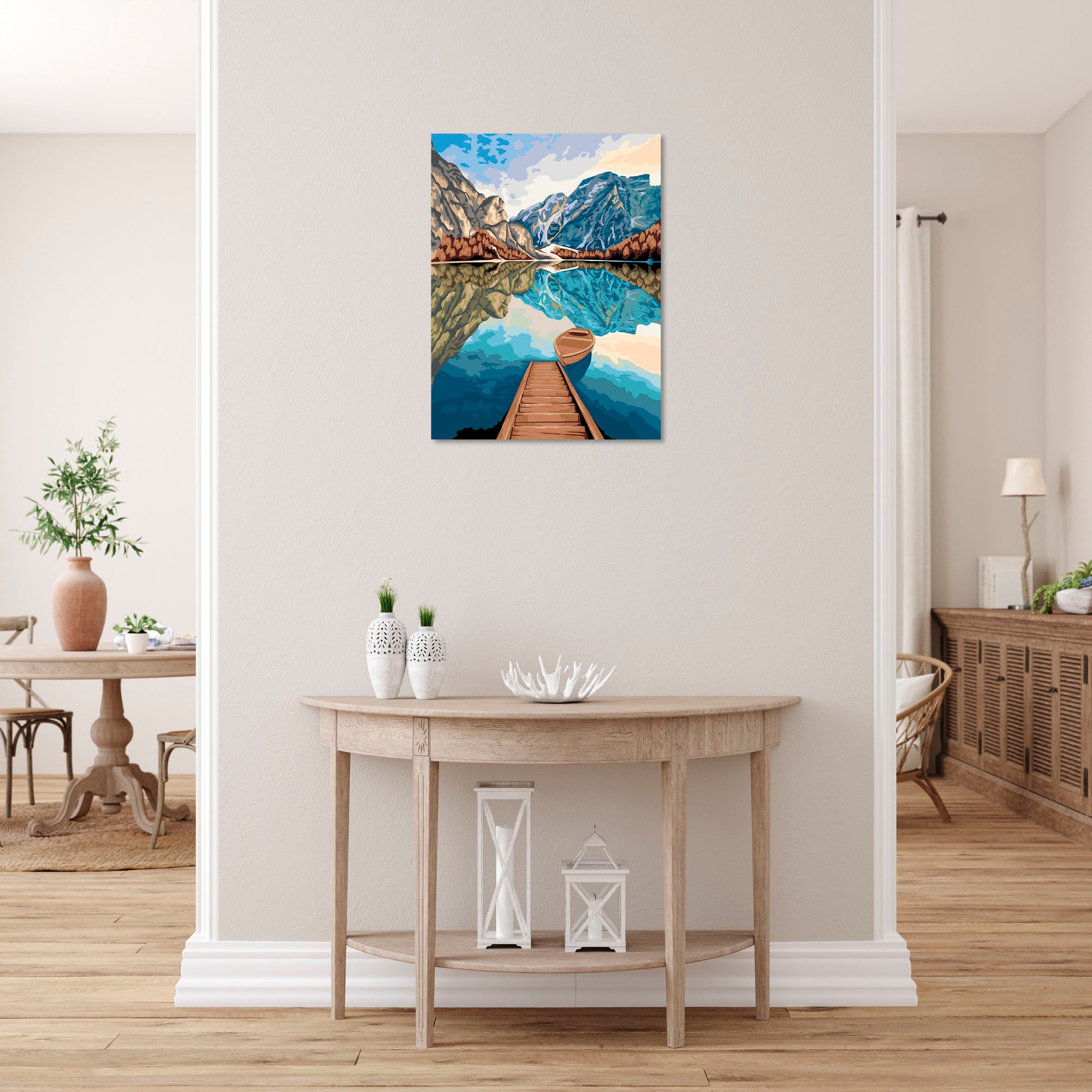 Ravensburger Malen nach Zahlen »CreArt, Leinwand Seeblick«, Made in Europe