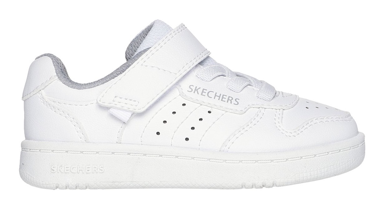 Skechers Lauflernschuh »QUICK STREET«, Retro Sneaker mit Klettverschluss, Größenschablone zum Download