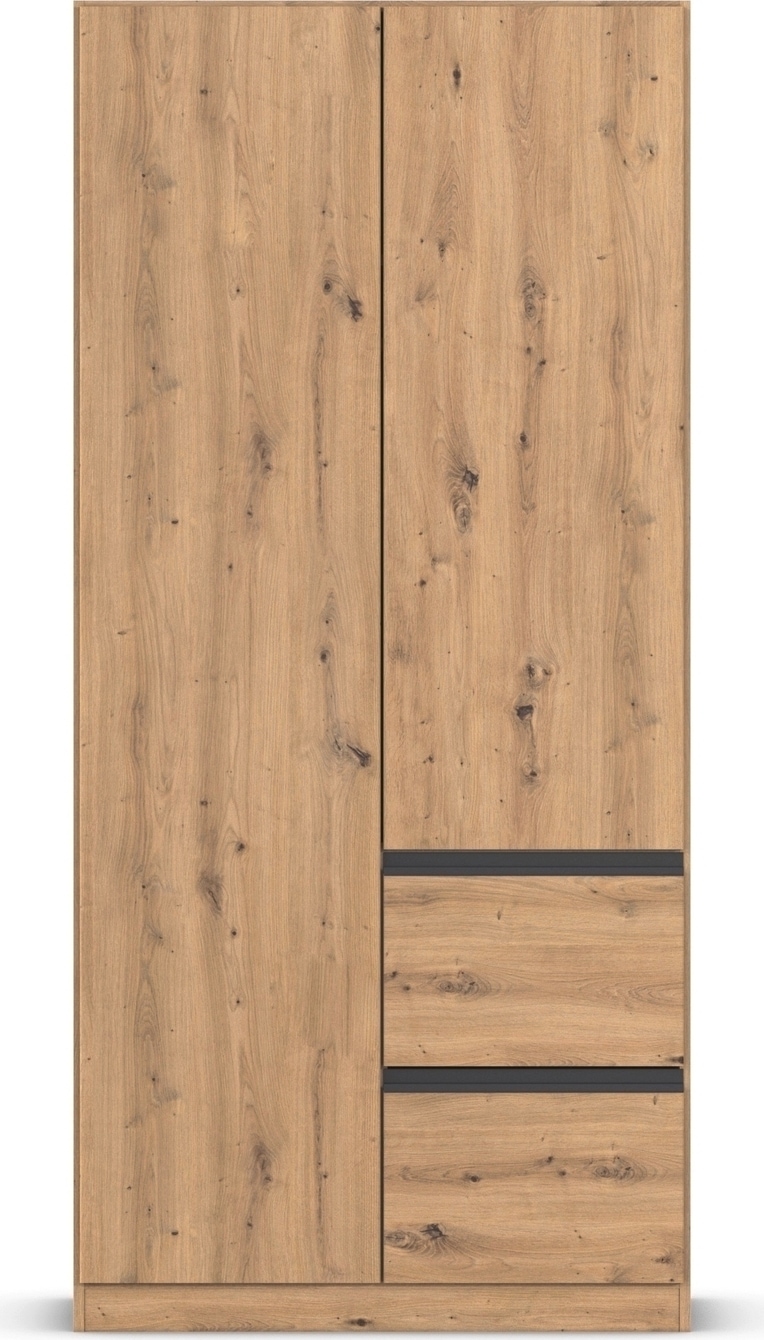 rauch Drehtürenschrank »Kleiderschrank Schrank Garderobe Wäscheschrank COSTA«, Breite 91 cm grifflose Front mit Push-to-Open Funktion MADE IN GERMANY