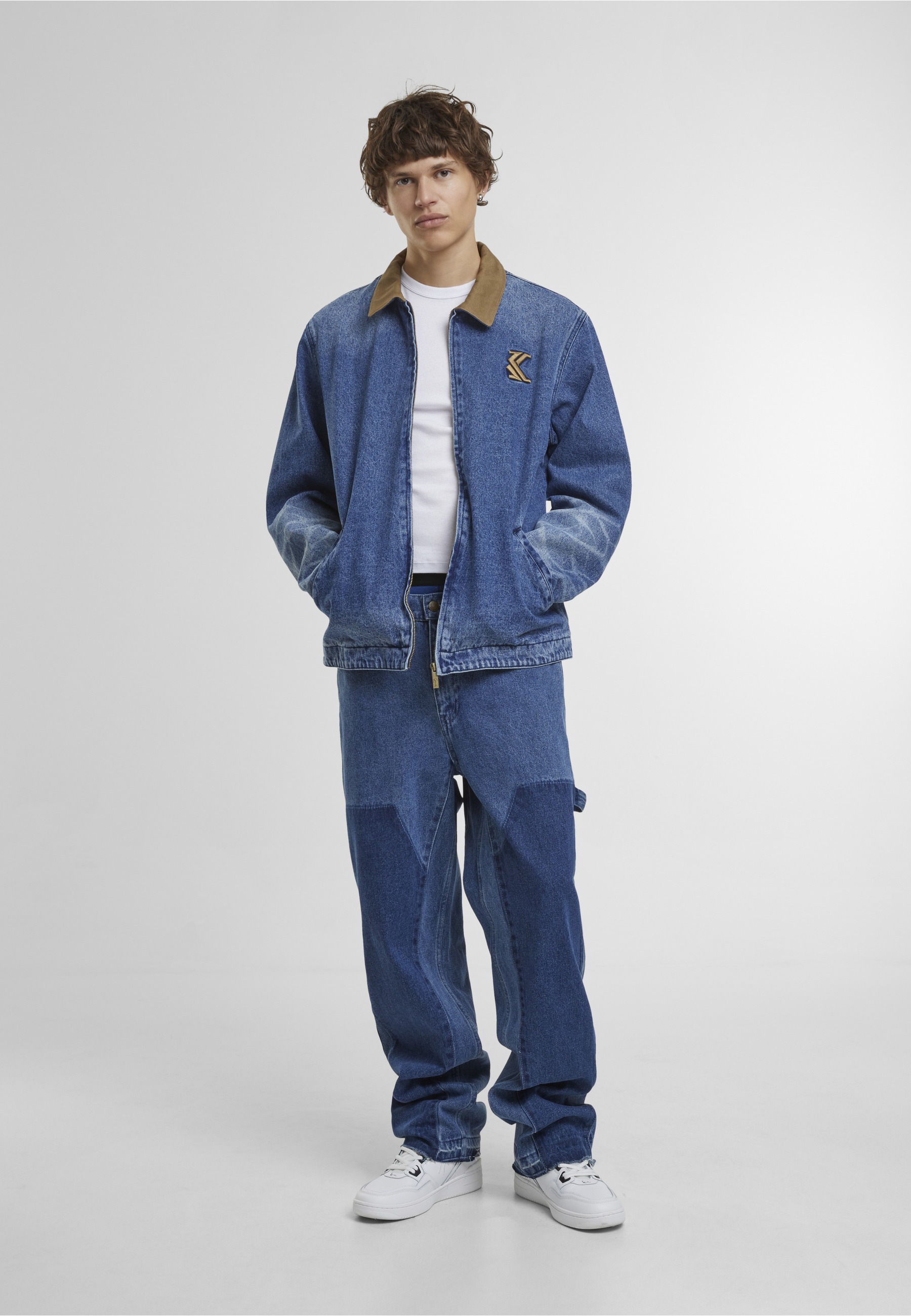 Karl Kani Jeansjacke »Karl Kani Karl Kani Og Washed Denim Jacket« 1 Stk. tlg. ohne Kapuze