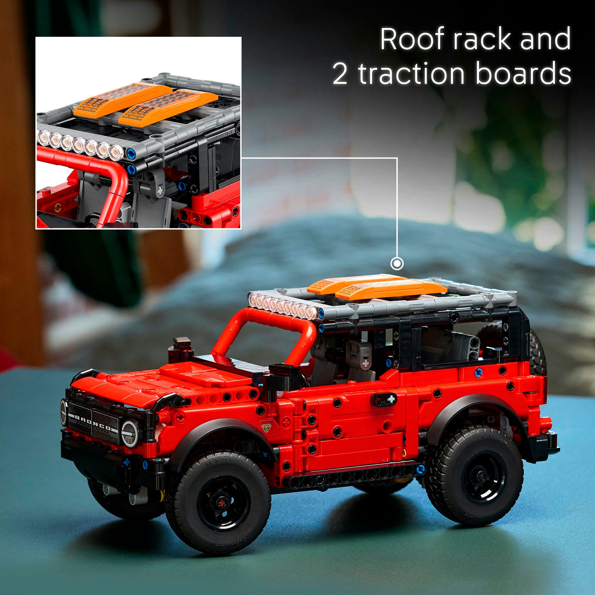 LEGO® Konstruktionsspielsteine »Ford Bronco Offroader (42213), LEGO Technic«, (943 St.), Made in Europe