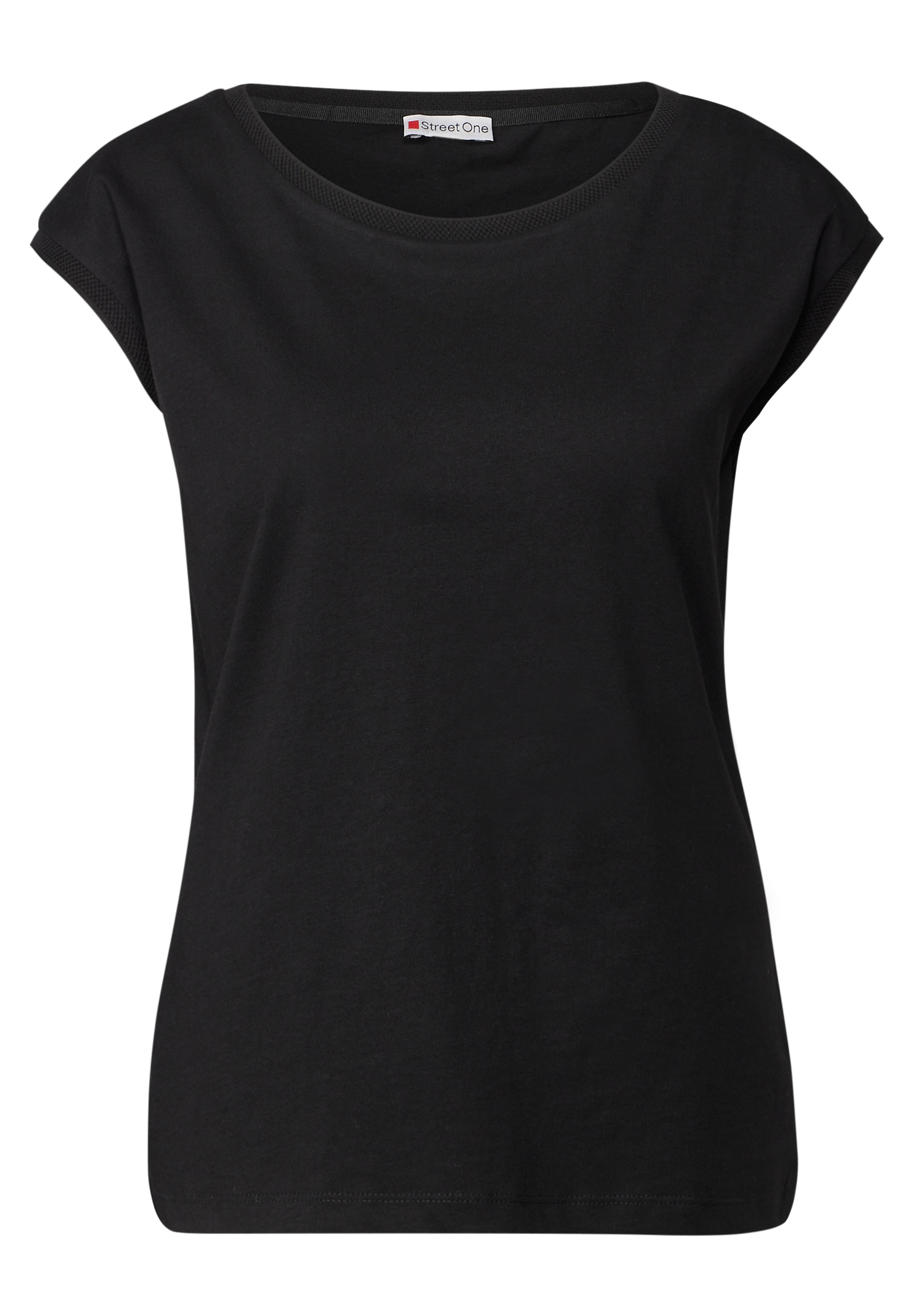 STREET ONE T-Shirt, aus reiner Baumwolle