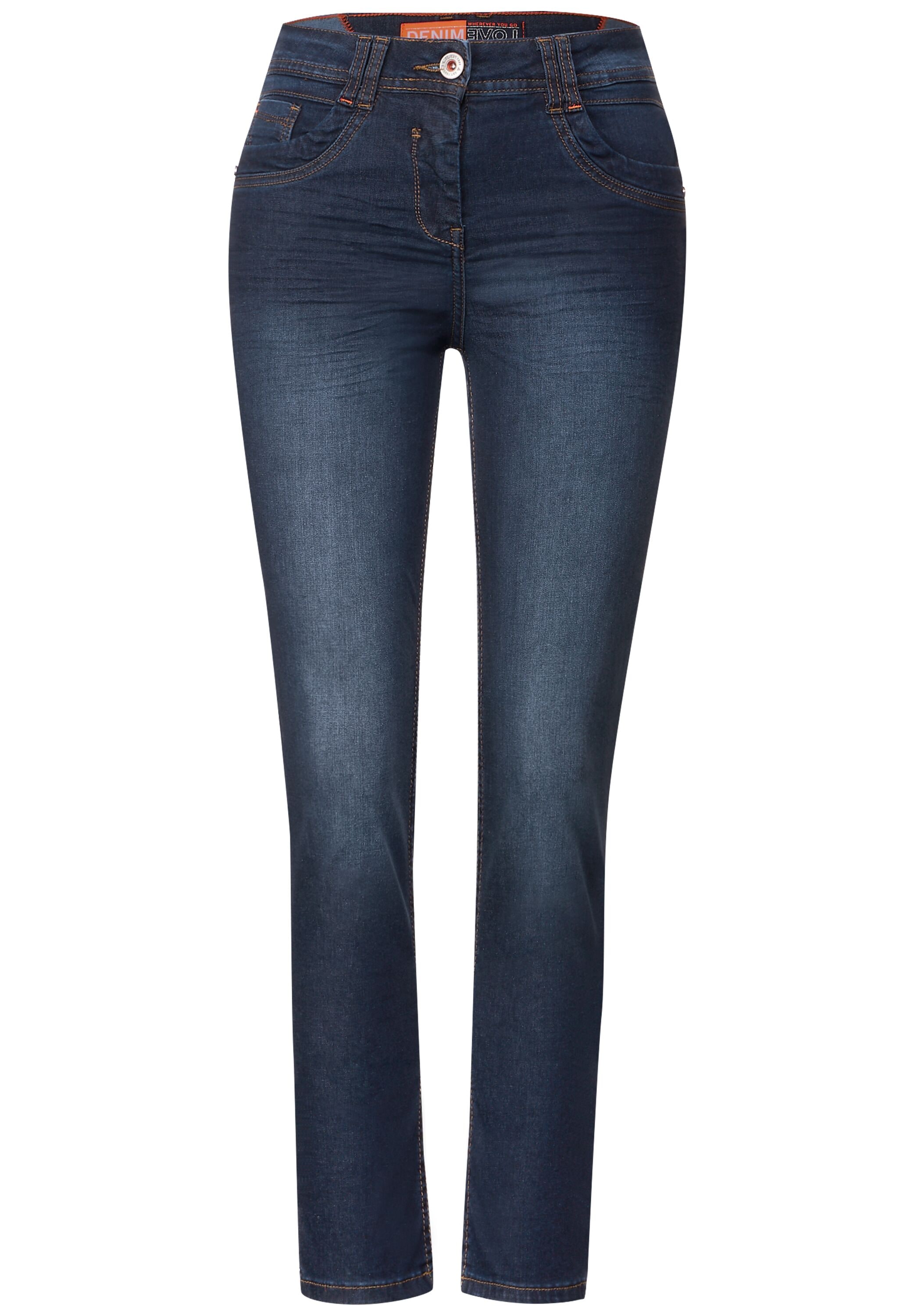 Cecil Slim-fit-Jeans, 5-Pocket-Style