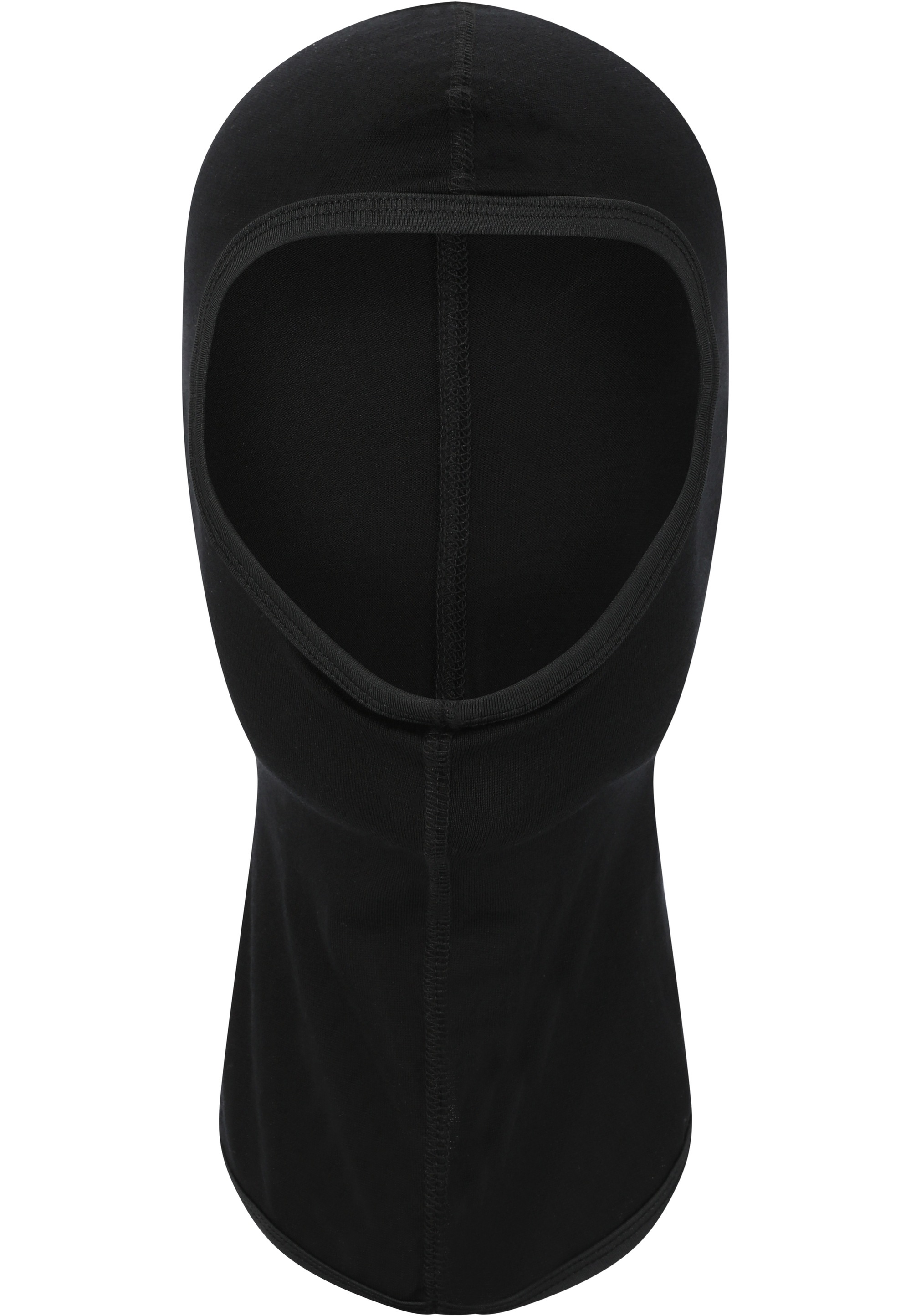 ZANIER Damen Sturmhaube "Merino Mask"schwarz, Gr. S, unifarben, 100% Wolle, Mützen, aus reiner funktionaler Merinowolle