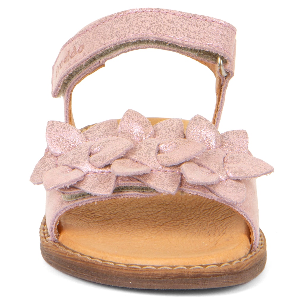 froddo® Sandale »Lore Flowers«, Sommerschuh, Klettschuh, Sandalette, mit zwei Klettverschlüsse