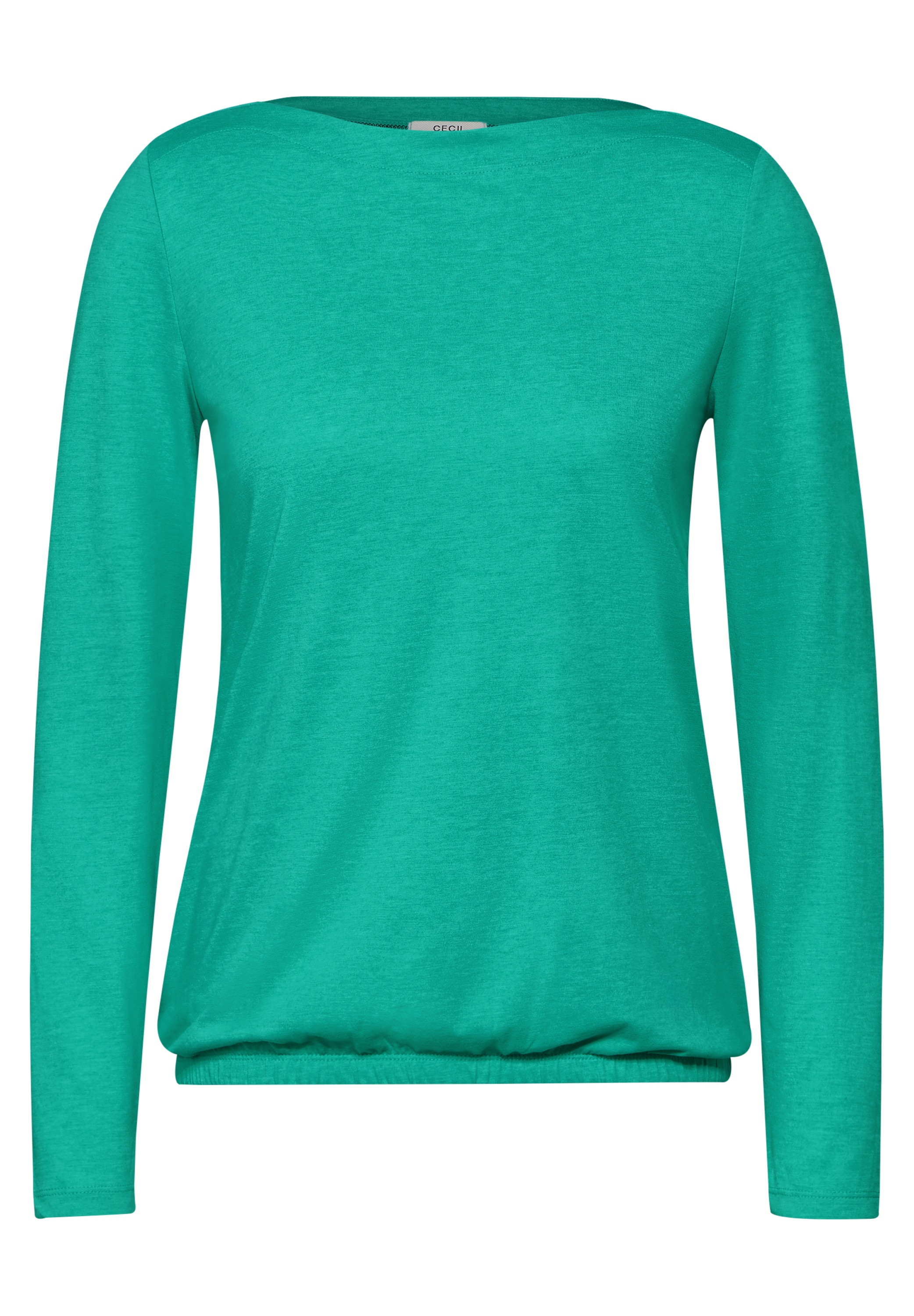 Cecil Langarmshirt, mit U-Boot-Ausschnitt