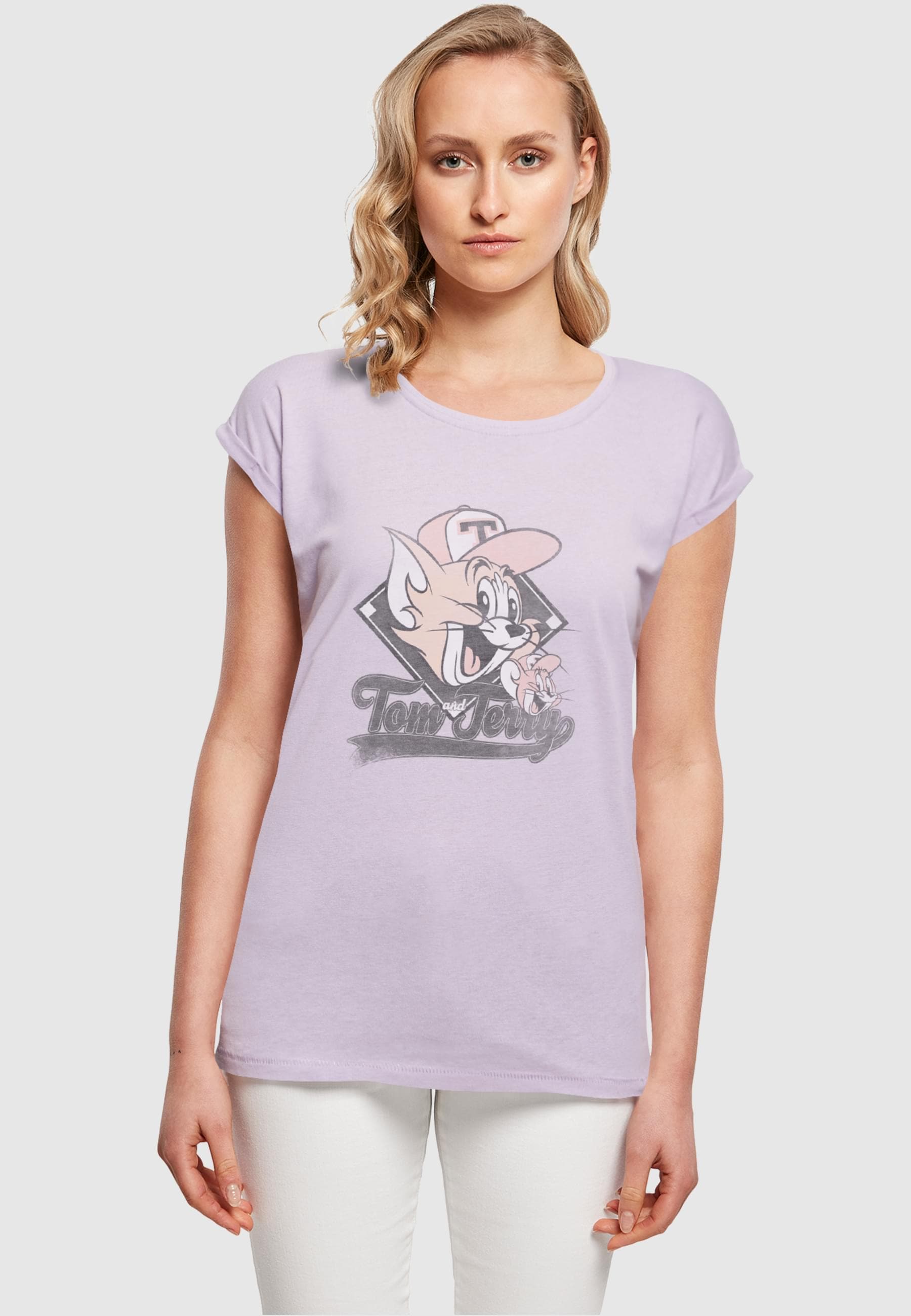 ABSOLUTE CULT T-Shirt "ABSOLUTE CULT Damen Ladies Tom and Jerry - Baseball günstig online kaufen