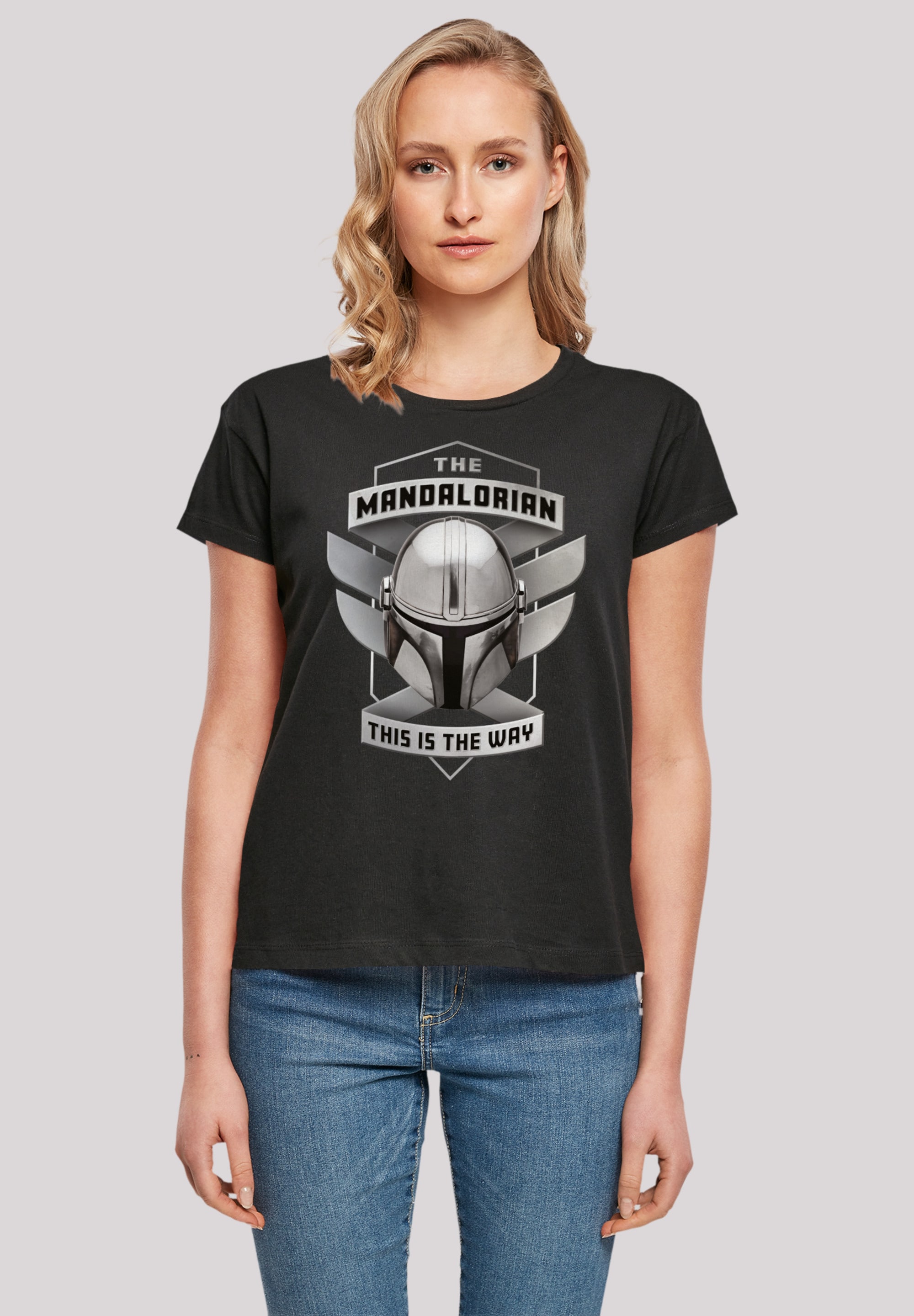 Is kaufen T-Shirt für BAUR This Mandalorian »Star Way«, Premium The Wars The Qualität F4NT4STIC |