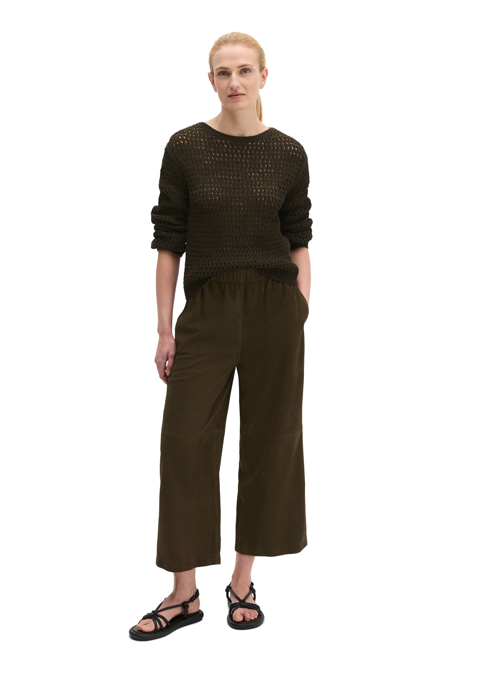 Marc O'Polo Strickpullover »aus Bio-Baumwolle-Mix«