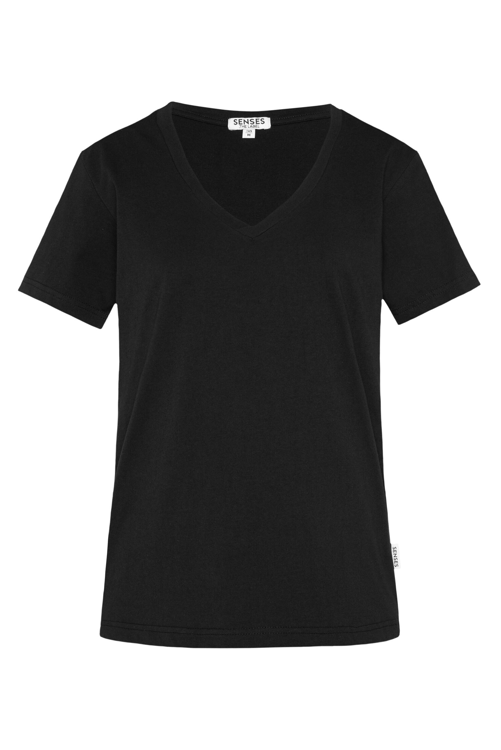 SENSES.THE LABEL V-Shirt, aus Baumwolle