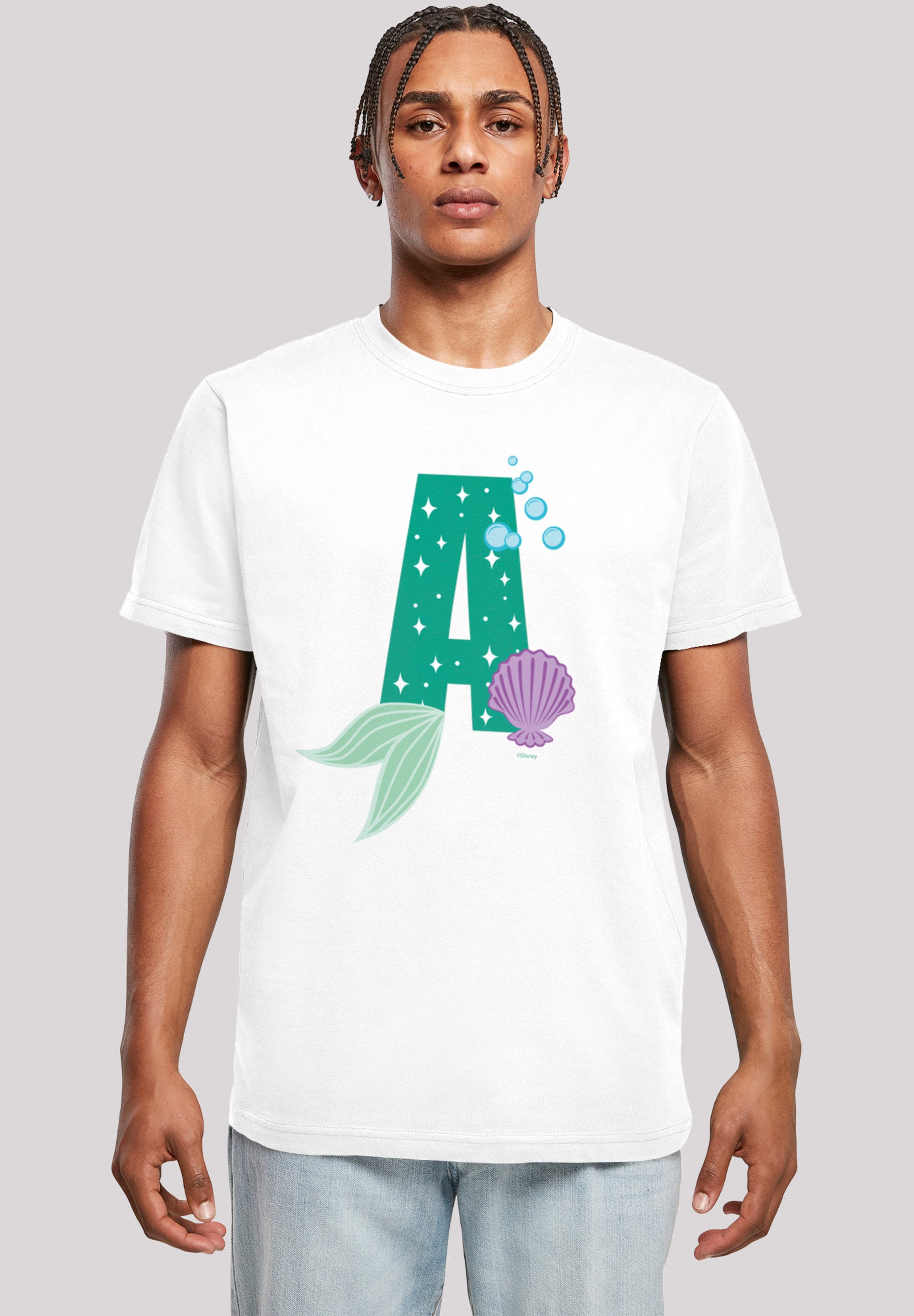 F4NT4STIC T-Shirt "Disney Alphabet A Is For Arielle die Meerjungfrau", Prin günstig online kaufen