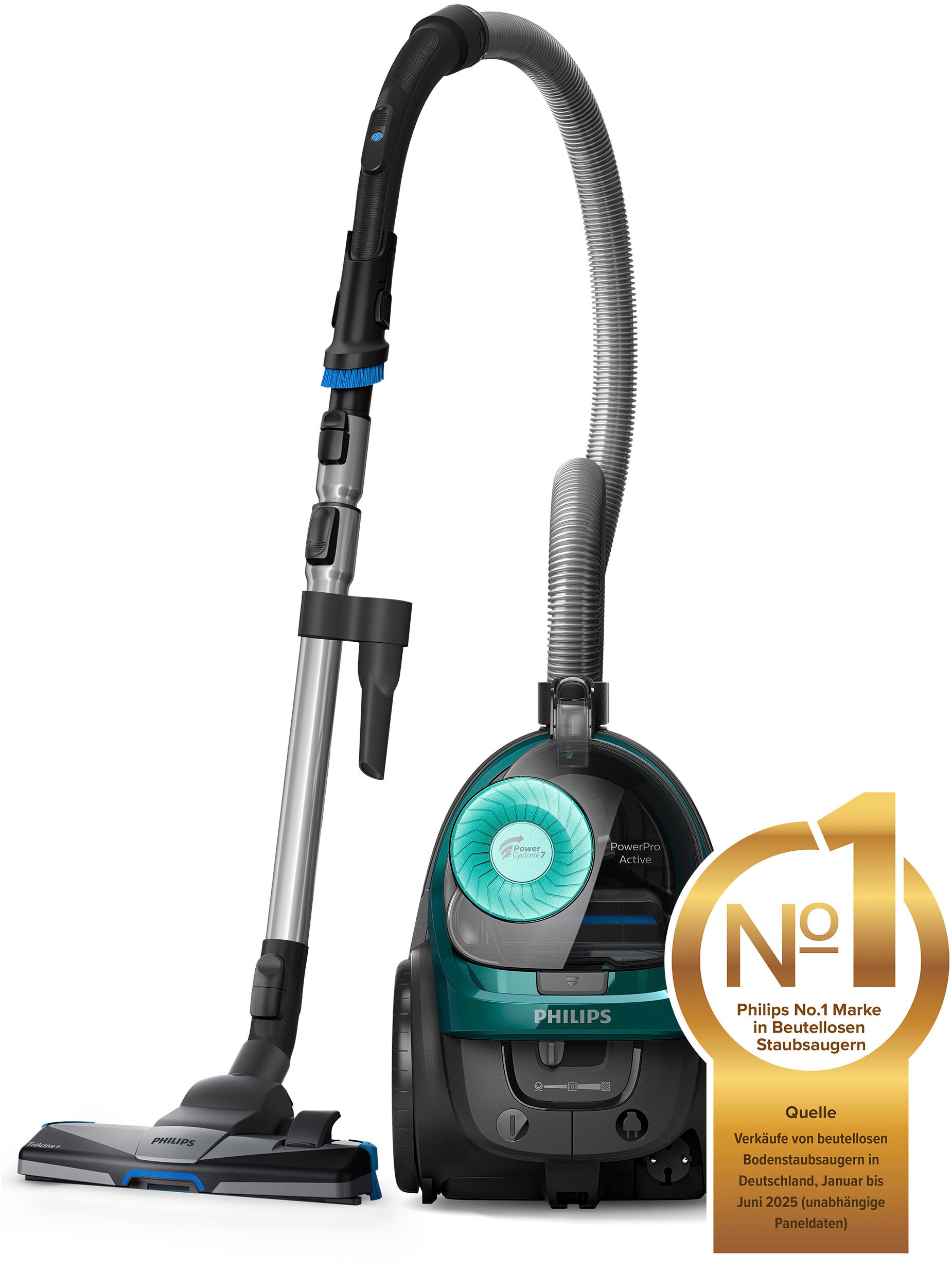 Philips Bodenstaubsauger "FC9555/09" 900 W beutellos mit 1,5 l Fassungsverm günstig online kaufen