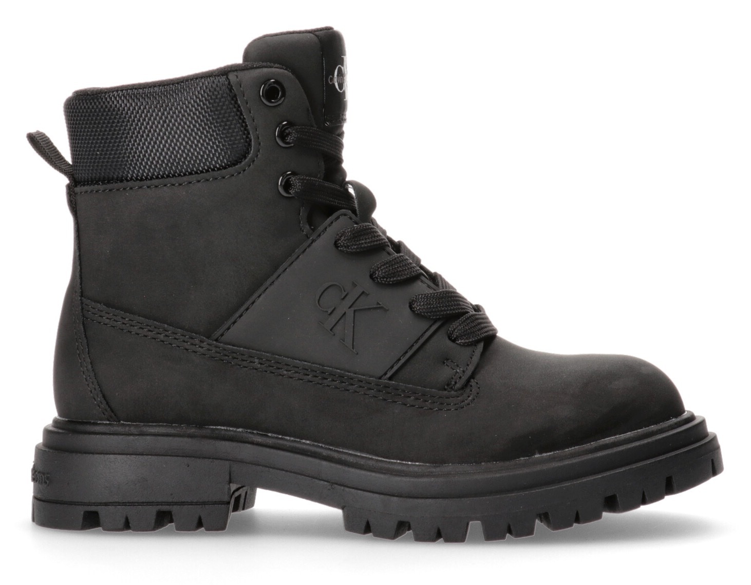 Calvin Klein Jeans Schnürboots, Worker Boots, Schnürstiefel, Winterboots mit Blockabsatz
