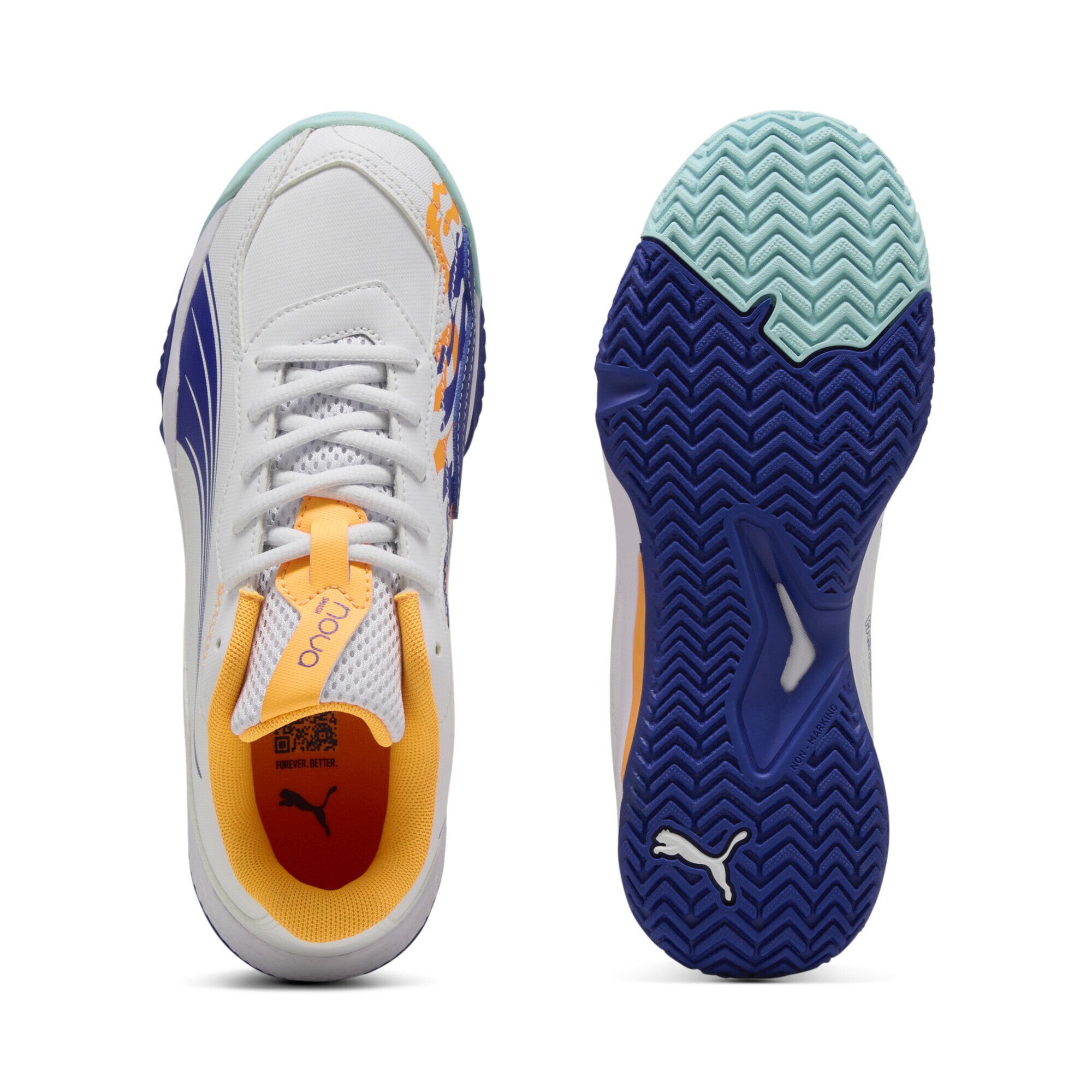 PUMA Sneaker »NOVA Smash Padelschuhe Jugendliche«