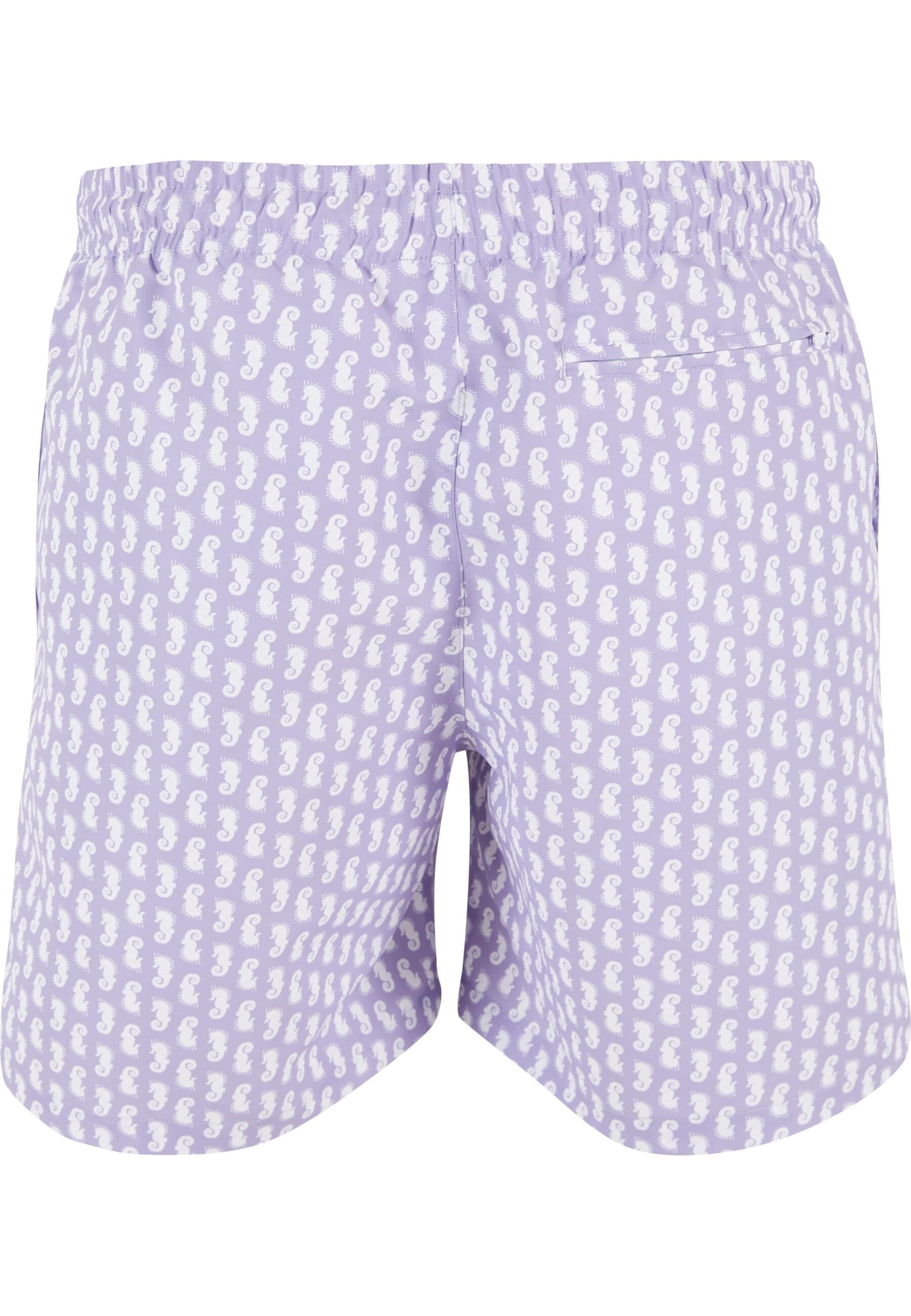 URBAN CLASSICS Badeshorts »Urban Classics Herren Pattern Swim Shorts«