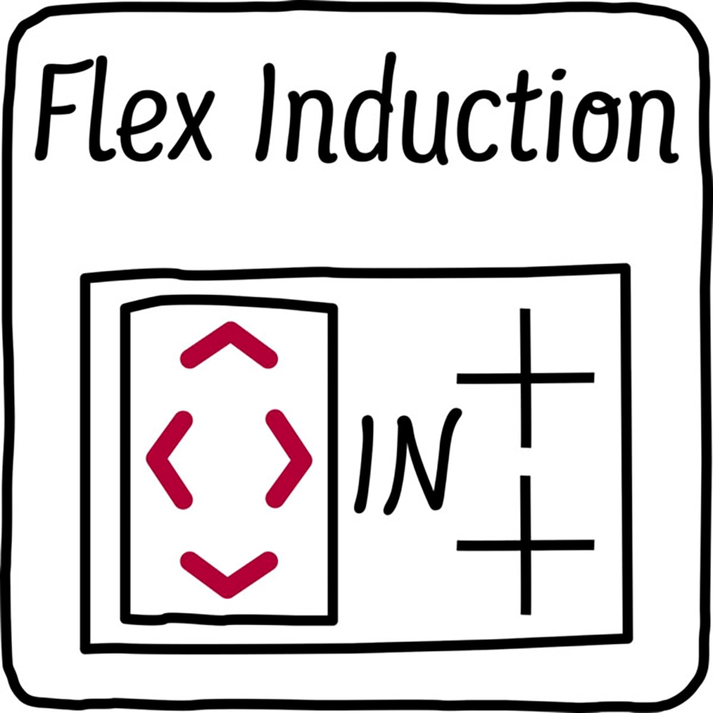 NEFF Flex-Induktions-Herd-Set »EDX4IB«, N 30, | EDX4IB, BAUR EasyClean nachrüstbar, mit Teleskopauszug