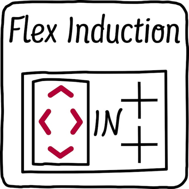 NEFF Flex-Induktions-Herd-Set »EDX4IB«, N 30, EDX4IB, mit Teleskopauszug  nachrüstbar, EasyClean | BAUR