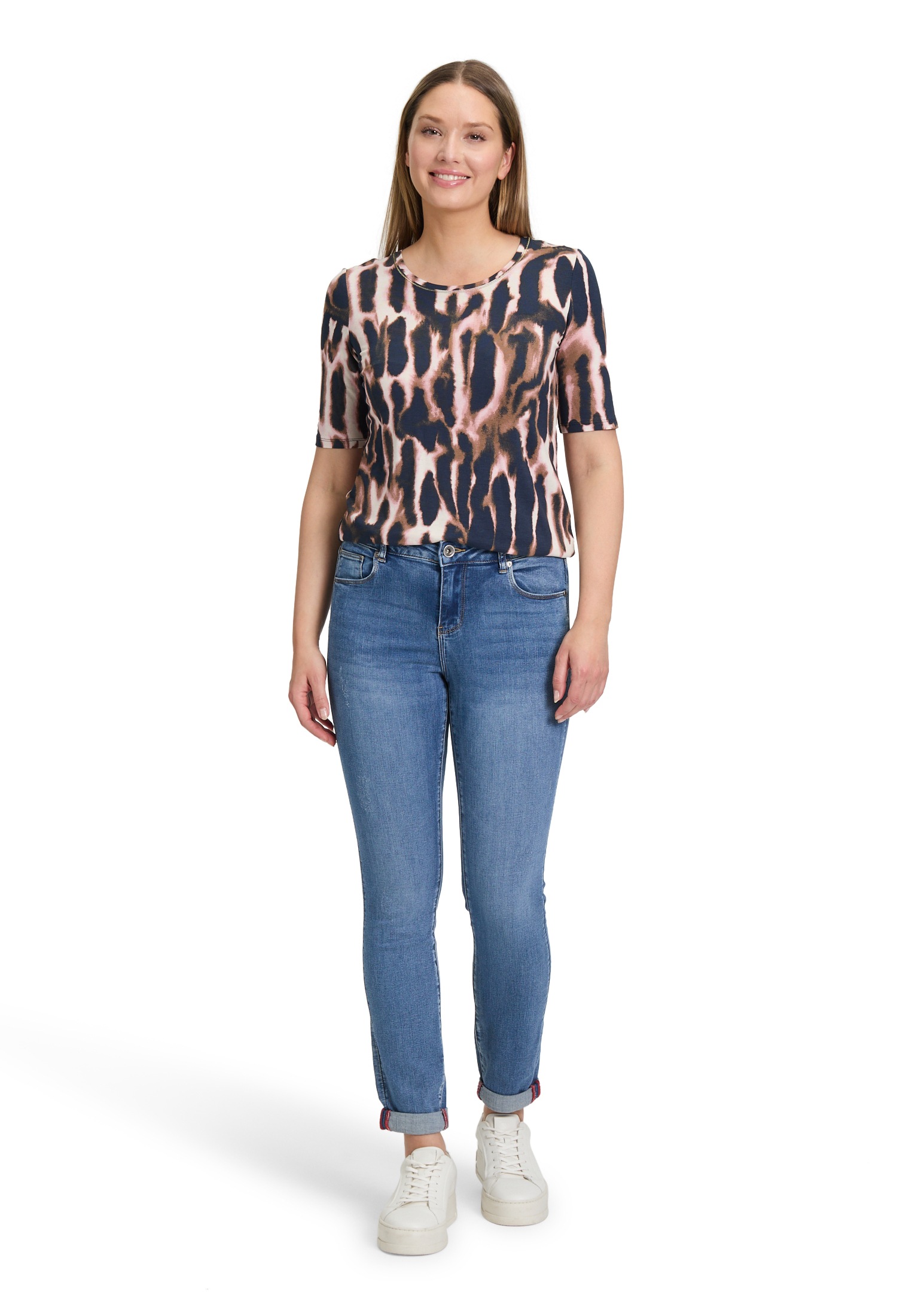 Betty Barclay Kurzarmshirt »Betty Barclay Damen Printshirt mit Rundhalsausschnitt«, (1 tlg.)