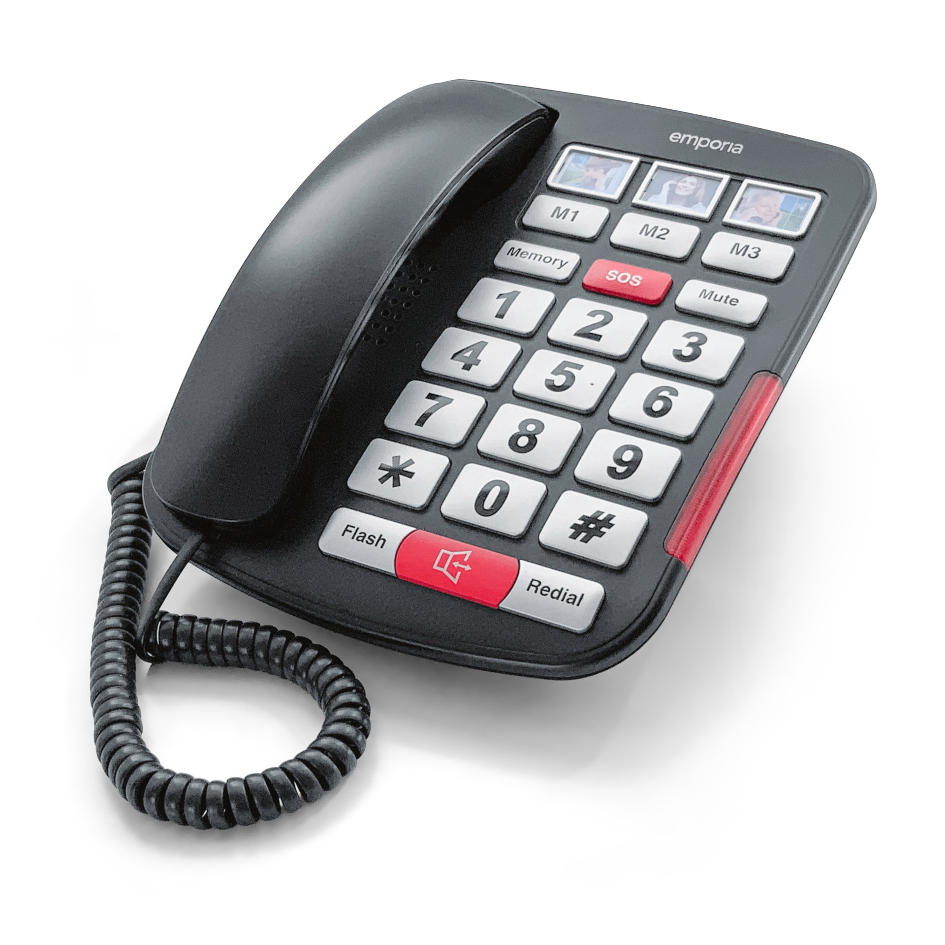 Emporia Großtastentelefon »AMPLi40« su SOS-Fun...