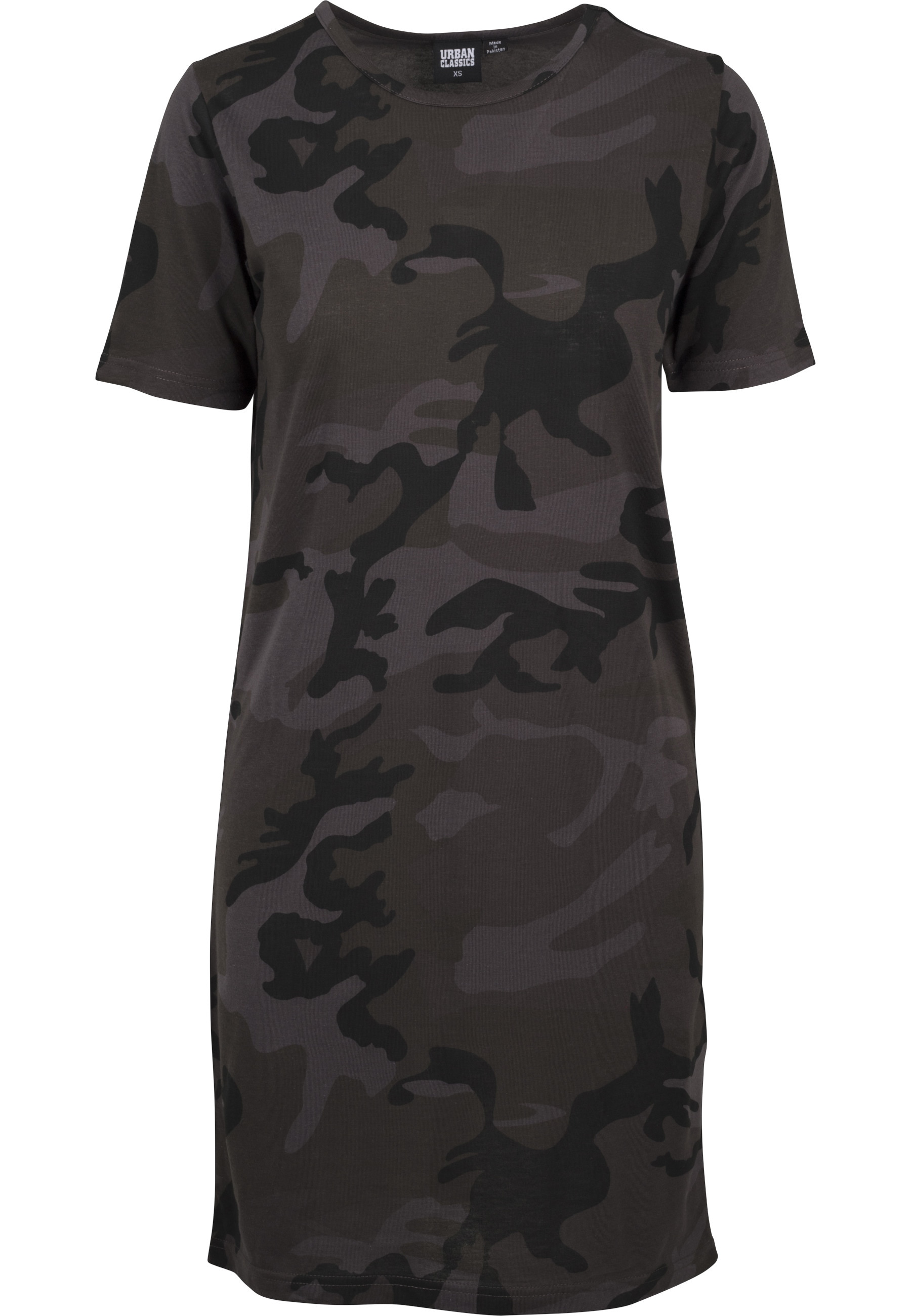 URBAN CLASSICS Shirtkleid "Urban Classics Damen Ladies Camo Tee Dress" 1 St günstig online kaufen