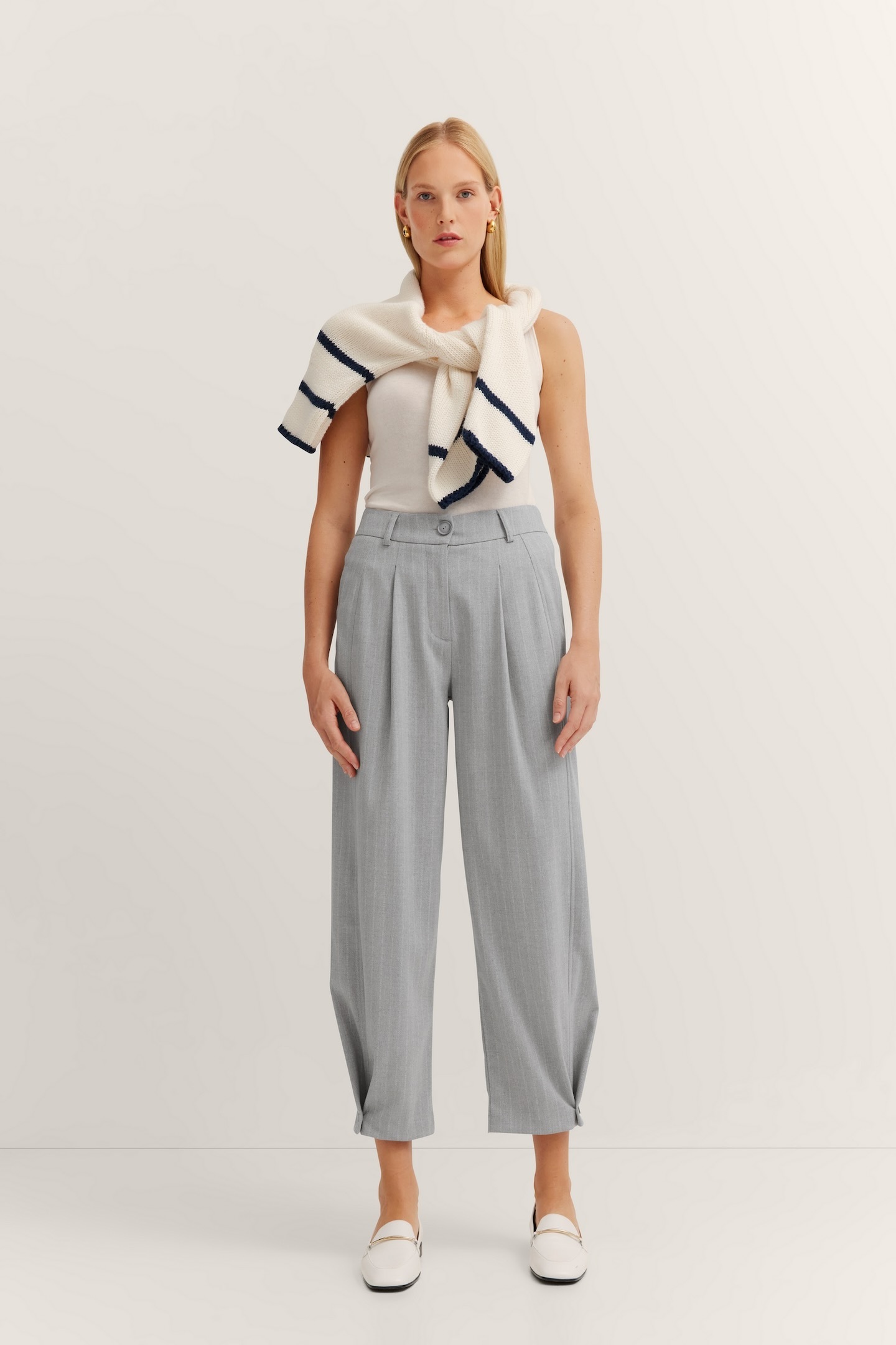 bugatti Stoffhose, mit Streifen & Bügelfalte