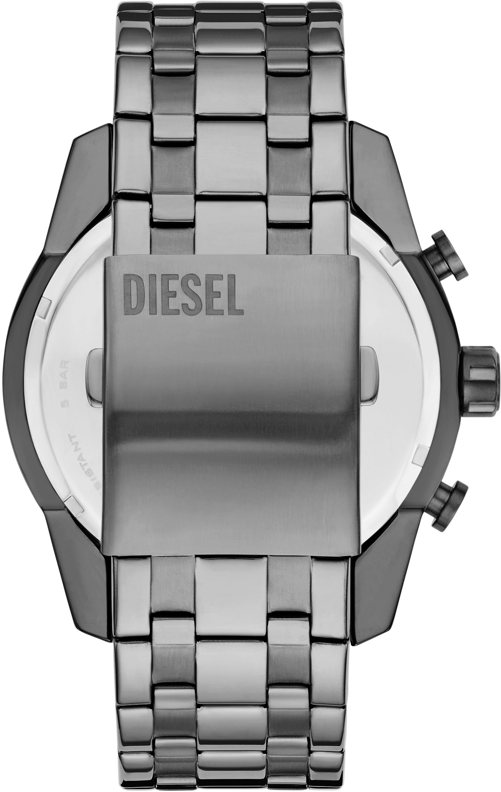 Diesel Chronograph »SPLIT, DZ4632«, Quarzuhr, Armbanduhr, Herrenuhr, Stoppfunktion, 12/24-Stunden-Anzeige