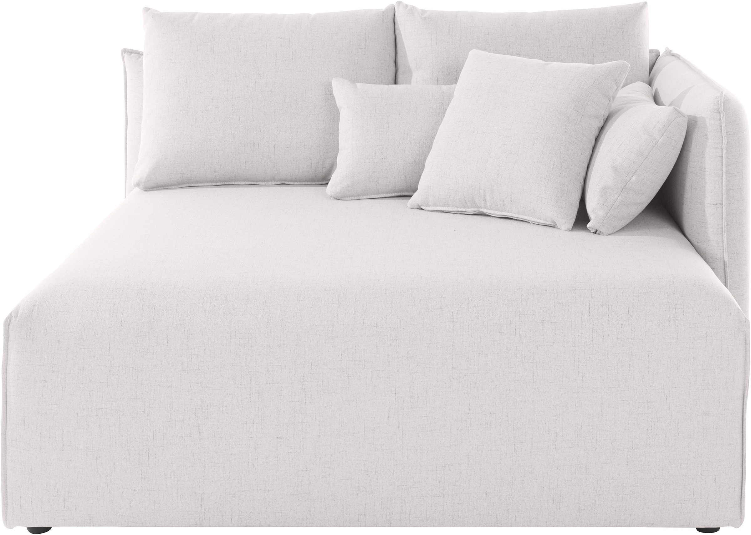 andas Ottomane »Nöre«, kurzes Lounge-Modul - zum Zusammenstellen, Breite 138 cm, Tiefe 128 cm