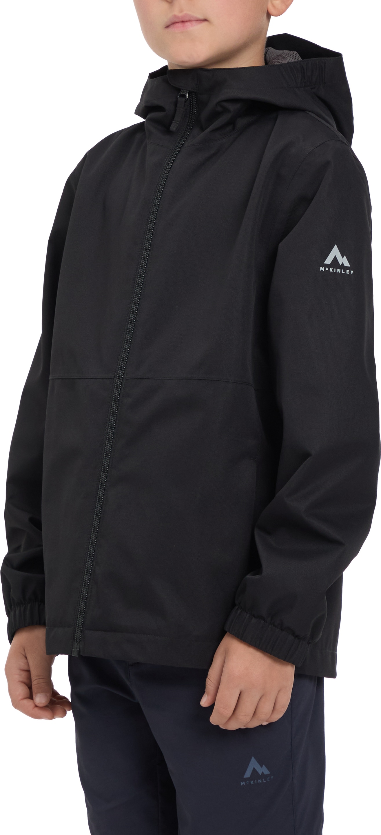 McKINLEY Outdoorjacke "JU.-FUNKTIONS-JACKE TERANG II SHL B" für Kinder, winddicht, atmungsaktiv, mit verschweißten Nähten