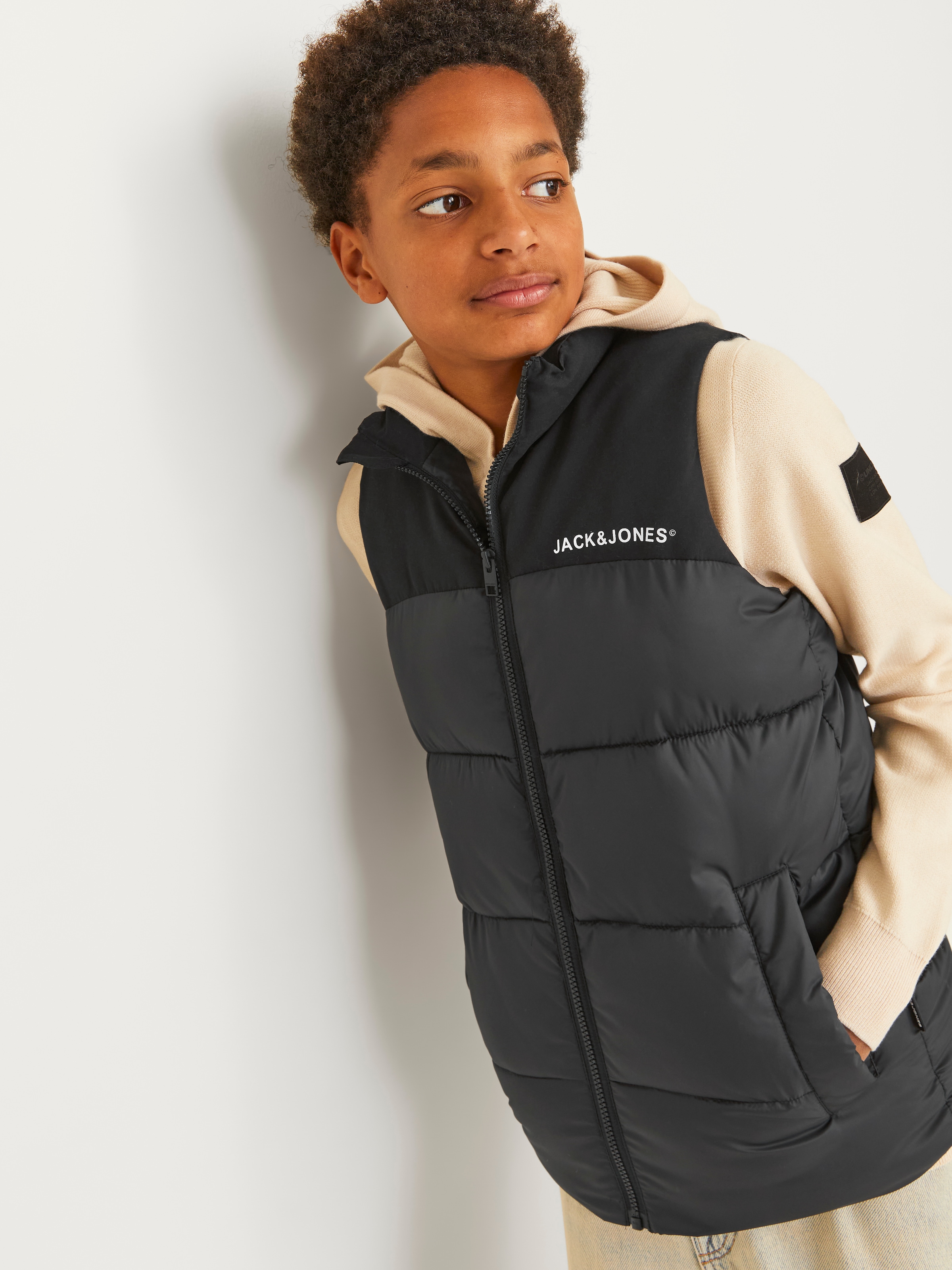 Jack & Jones Junior Kurzweste »JJMOON BODYWARMER STAND COLLAR JNR«